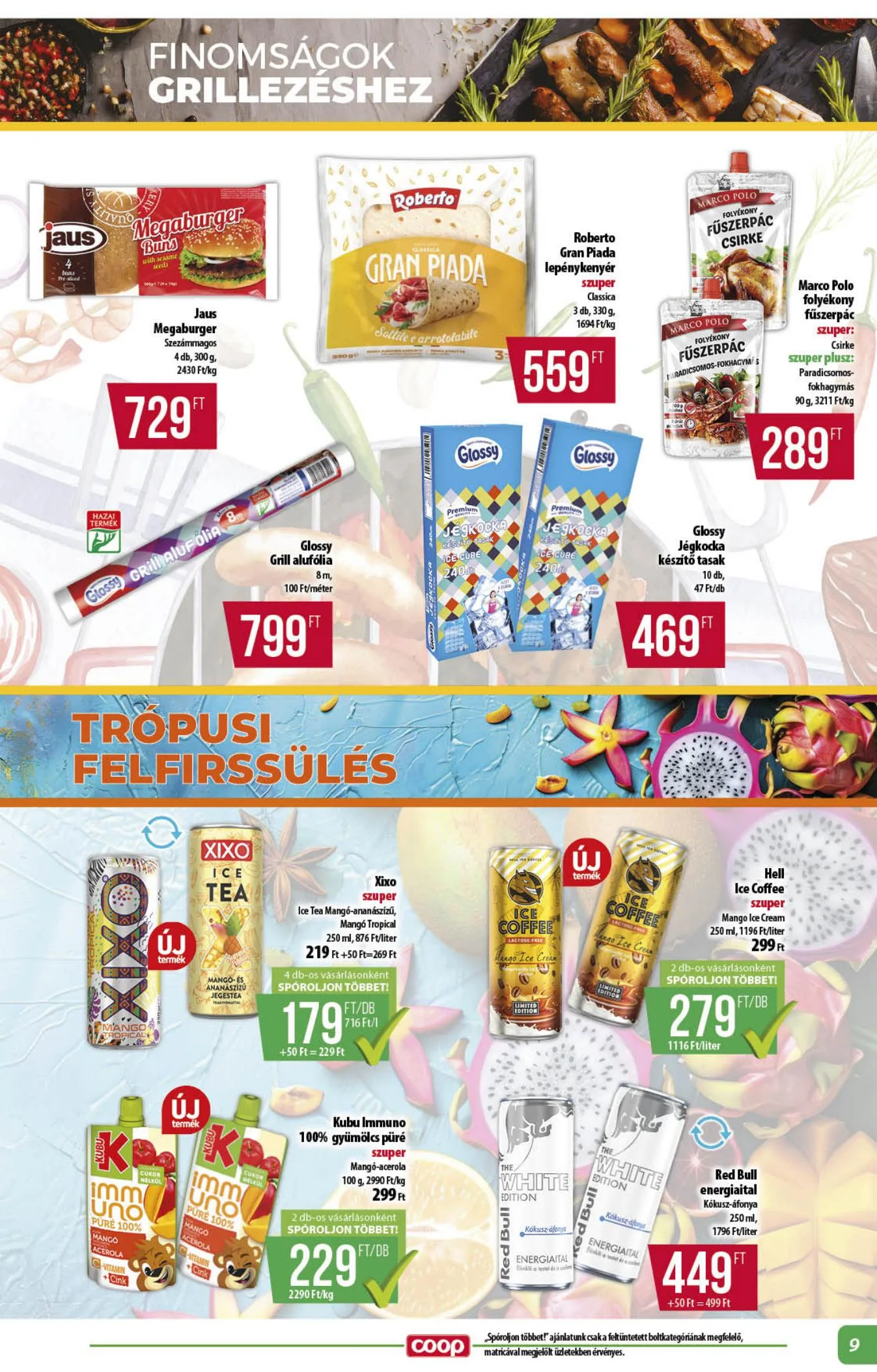 Coop akciós újság Alföld 08.13–08.19 – 9. oldal