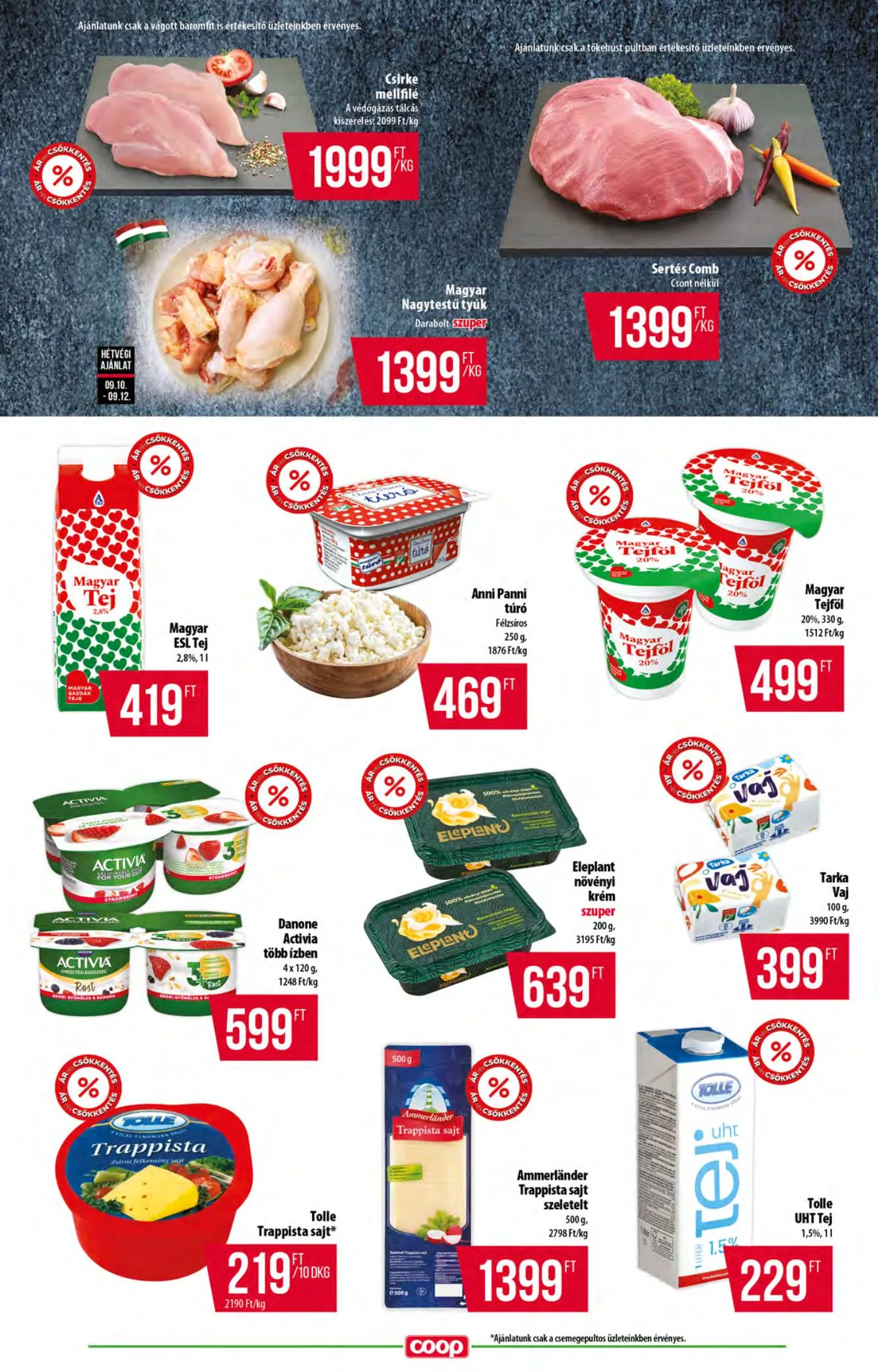 Coop akciós újság Alföld 09.10–09.16 – 3. oldal