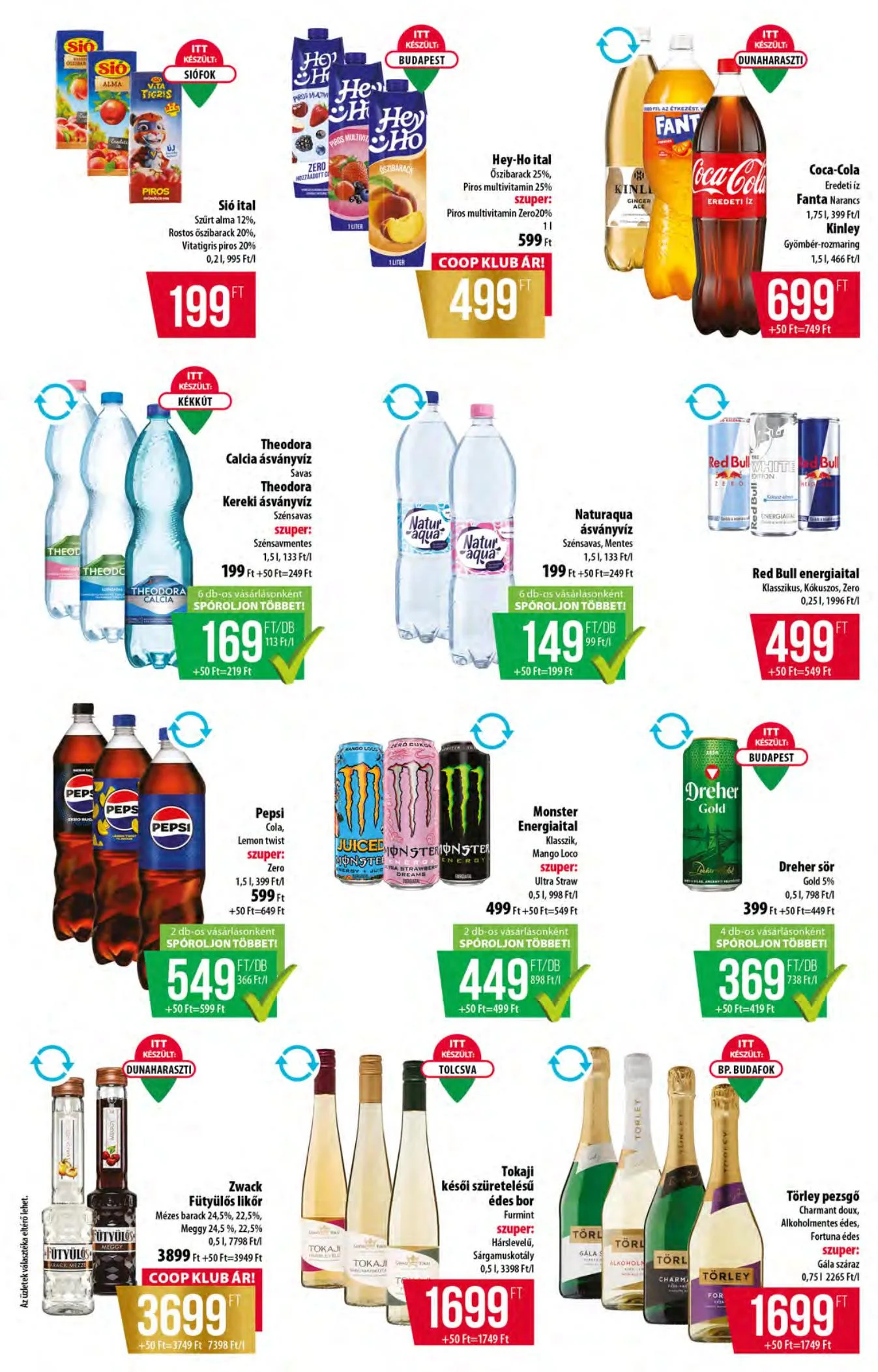 Coop akciós újság Alföld 10.01–10.07 – 10. oldal