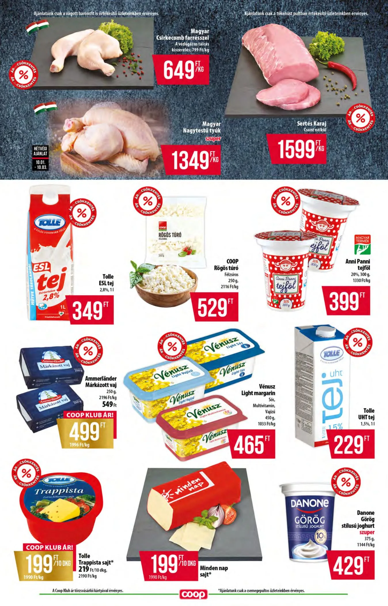 Coop akciós újság Alföld 10.01–10.07 – 3. oldal