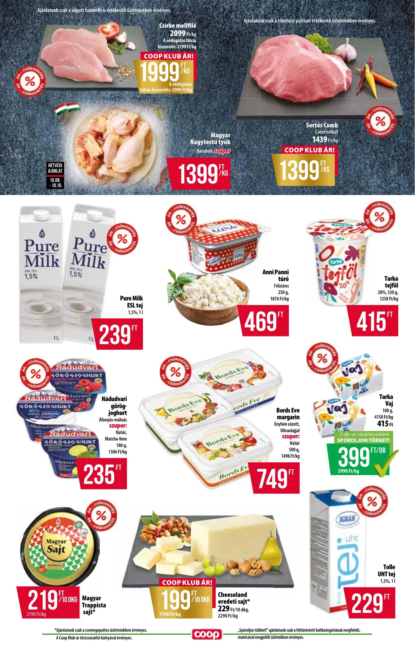 Coop akciós újság Alföld 10.08–10.14 – 3. oldal