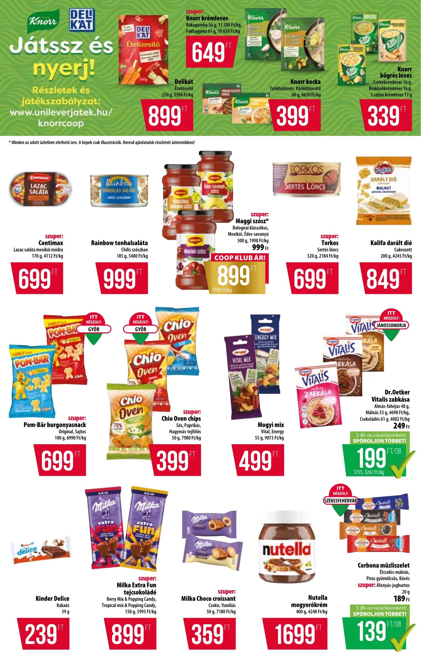 Coop akciós újság Alföld 10.08–10.14 – 8. oldal