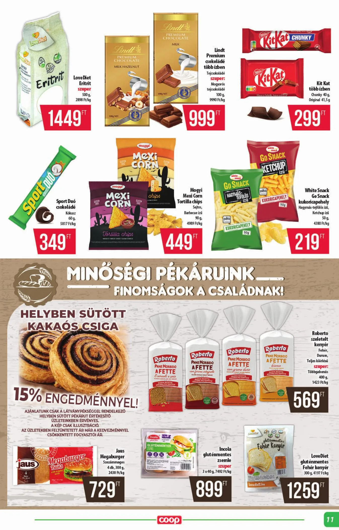 Coop akciós újság Alföld 10.15–10.21 – 11. oldal