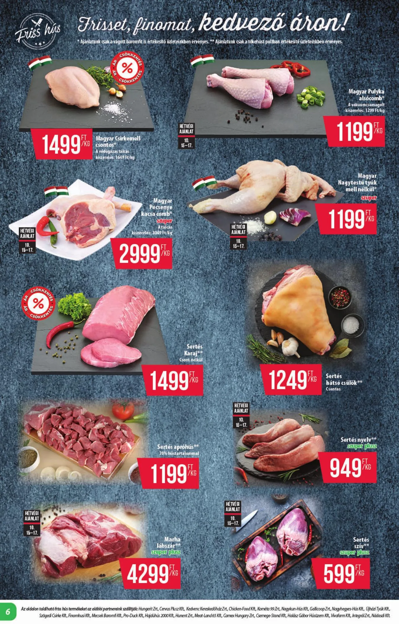 Coop akciós újság Alföld 10.15–10.21 – 6. oldal