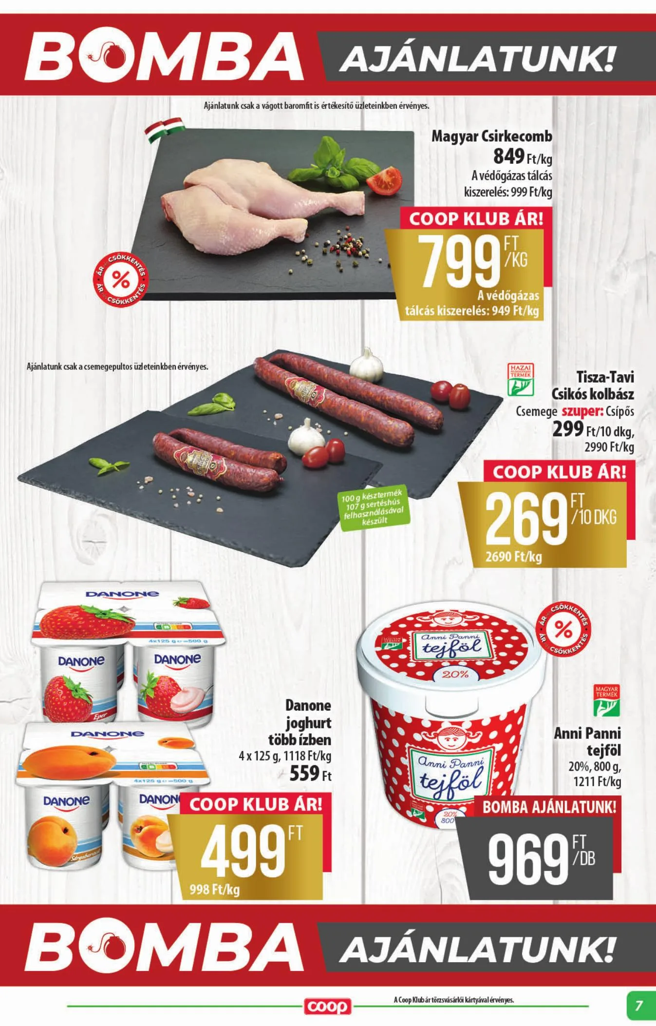 Coop akciós újság Alföld 10.15–10.21 – 7. oldal