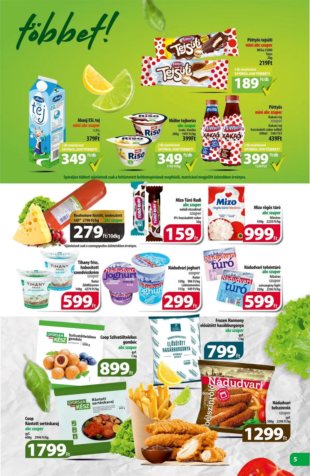 Coop akciós újság Észak kelet 202304012 04.18–04.18