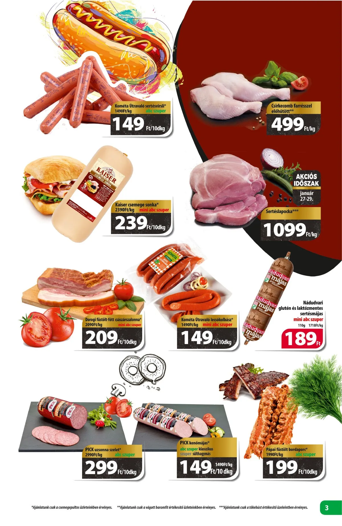Coop akciós újság Észak-Kelet 01.26–02.01 – 3. oldal