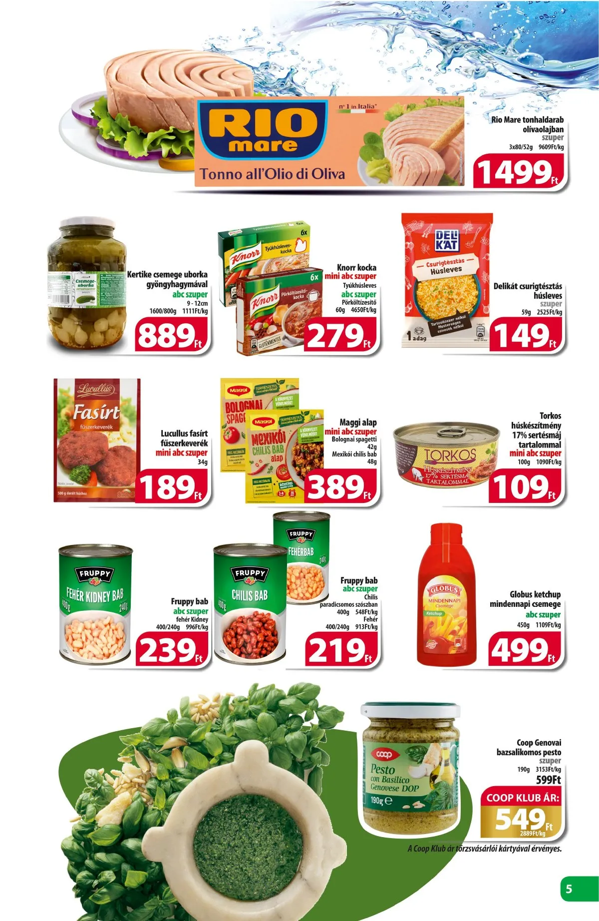 Coop akciós újság Észak-Kelet 01.26–02.01 – 5. oldal