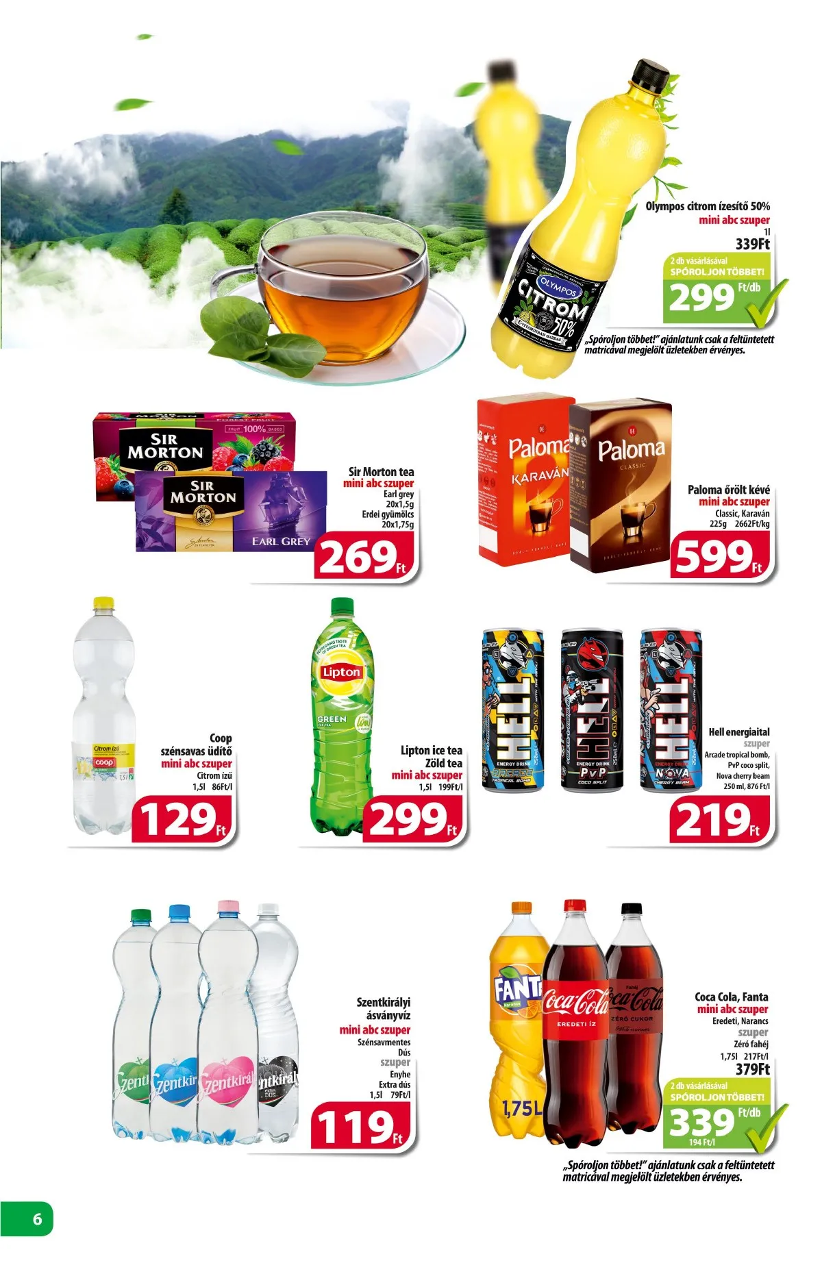 Coop akciós újság Észak-Kelet 01.26–02.01 – 6. oldal