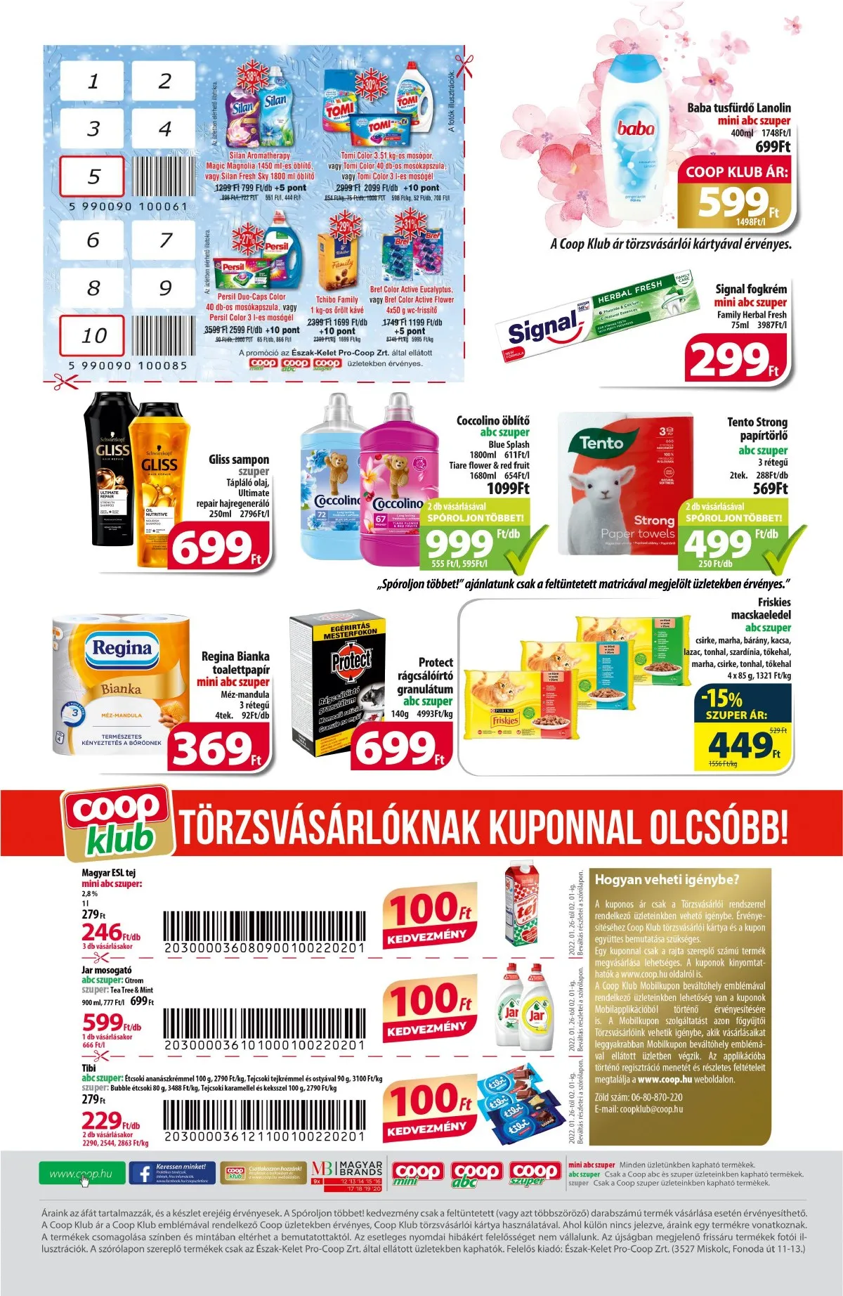 Coop akciós újság Észak-Kelet 01.26–02.01 – 8. oldal