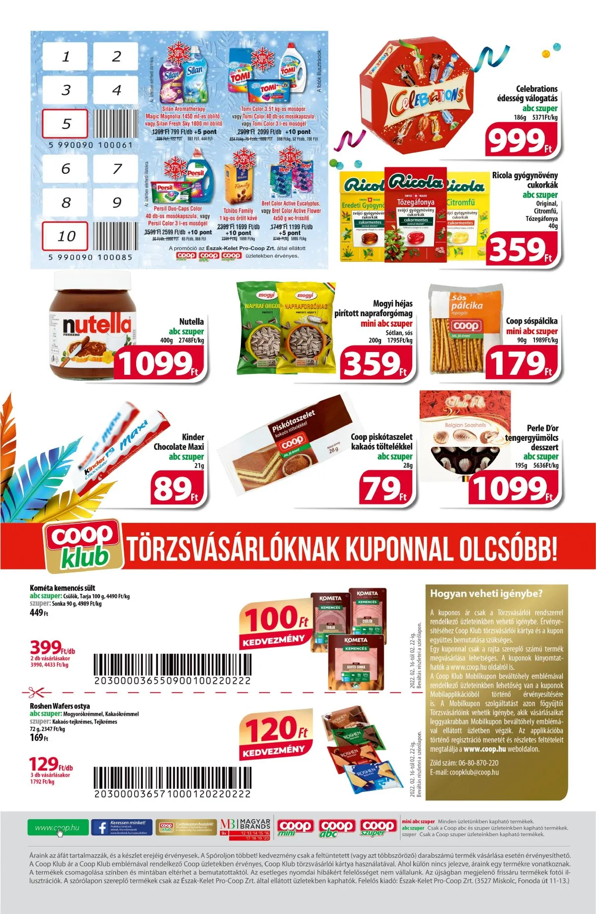 Coop akciós újság Észak kelet 02.16–02.22 – 8. oldal