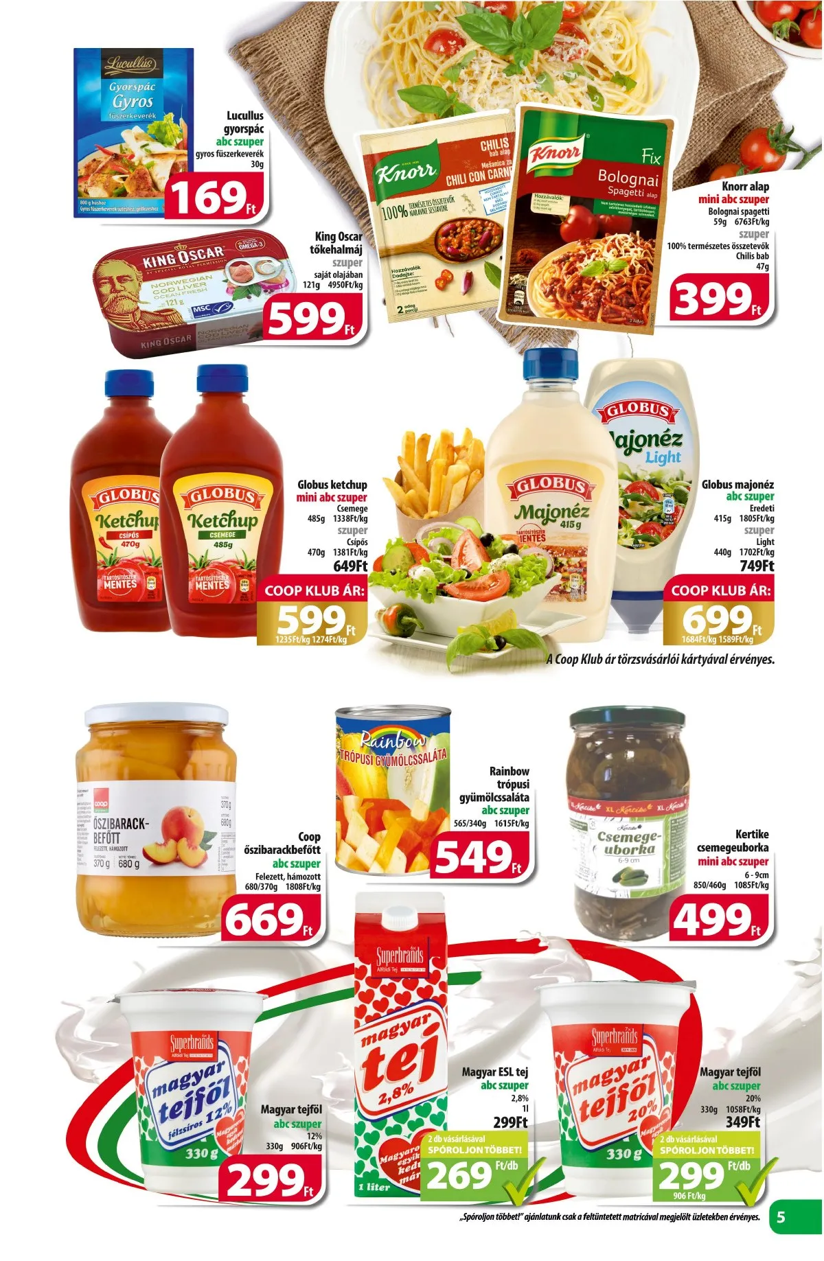 Coop akciós újság Észak kelet 02.23–03.01 – 5. oldal