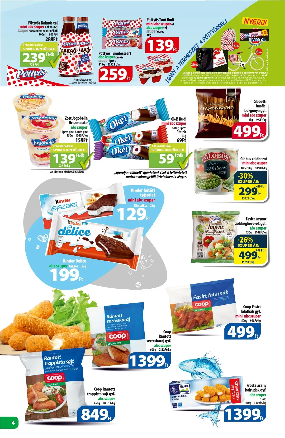 Coop akciós újság Észak-Kelet 03.16–03.22 – 4. oldal