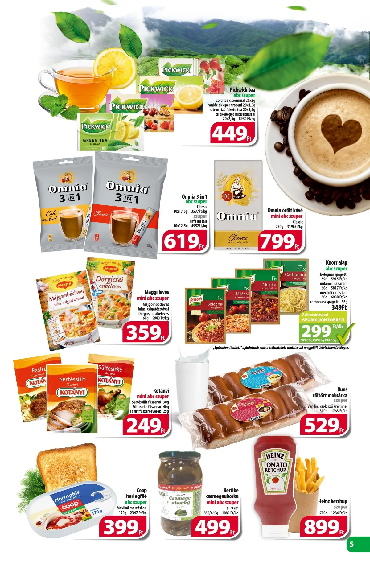 Coop akciós újság Észak-Kelet 03.16–03.22 – 5. oldal
