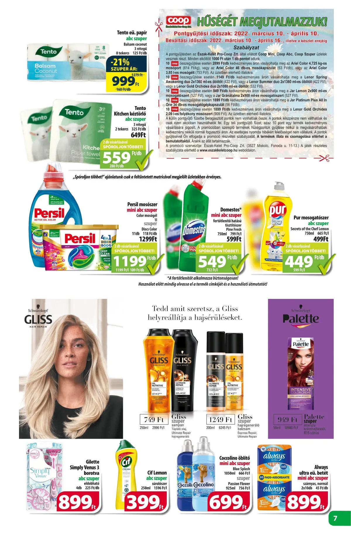 Coop akciós újság Észak-Kelet 03.16–03.22 – 7. oldal