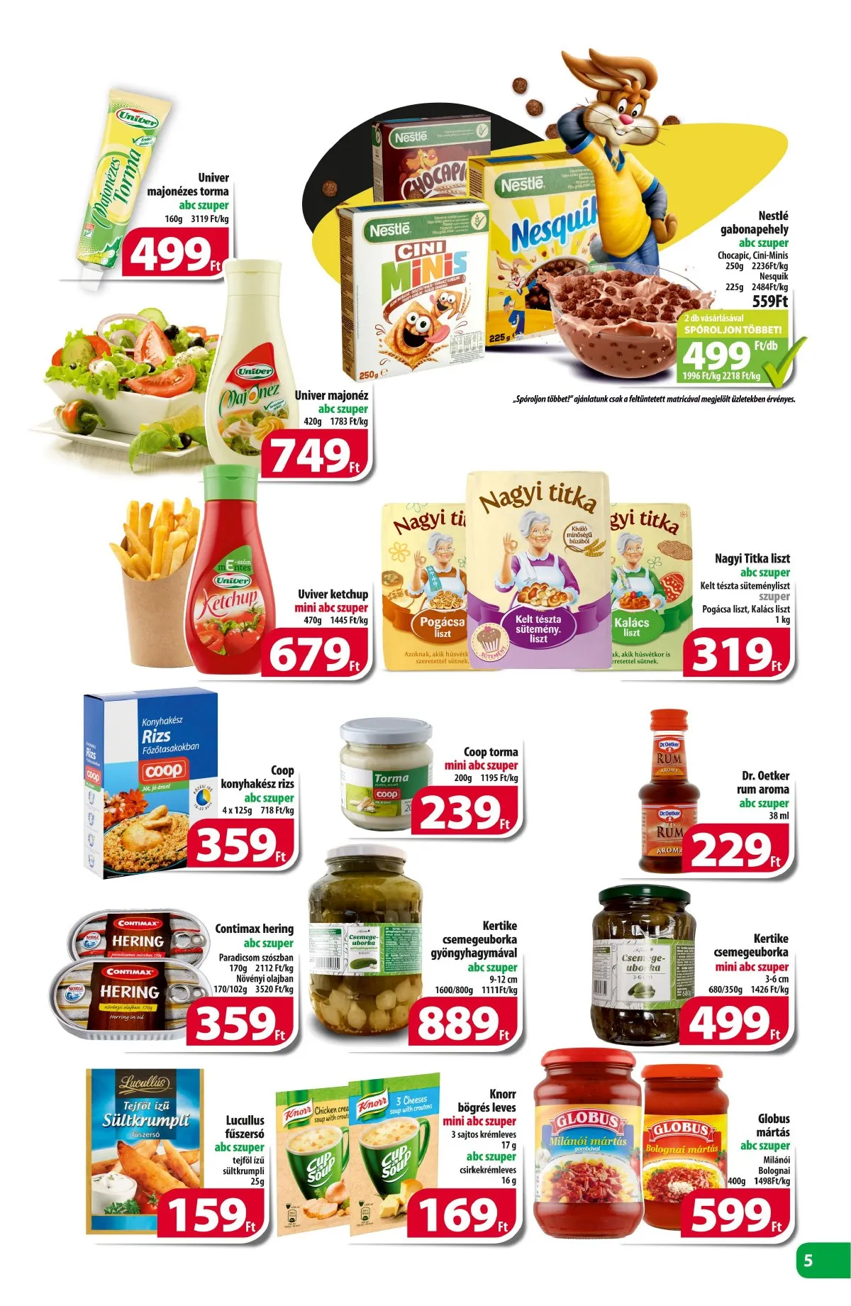 Coop akciós újság Észak kelet 03.23–03.29 – 5. oldal