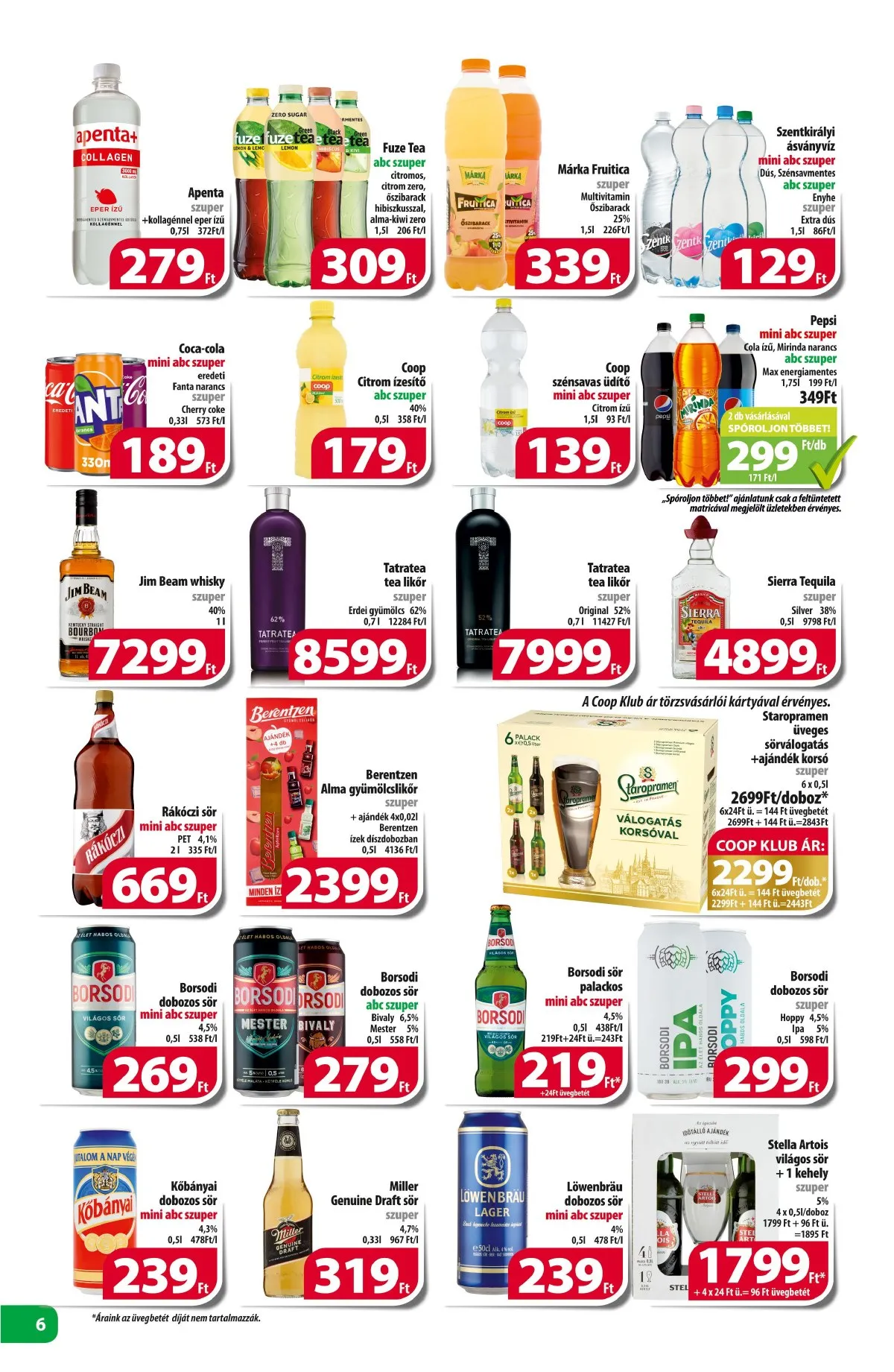 Coop akciós újság Észak kelet 03.23–03.29 – 6. oldal