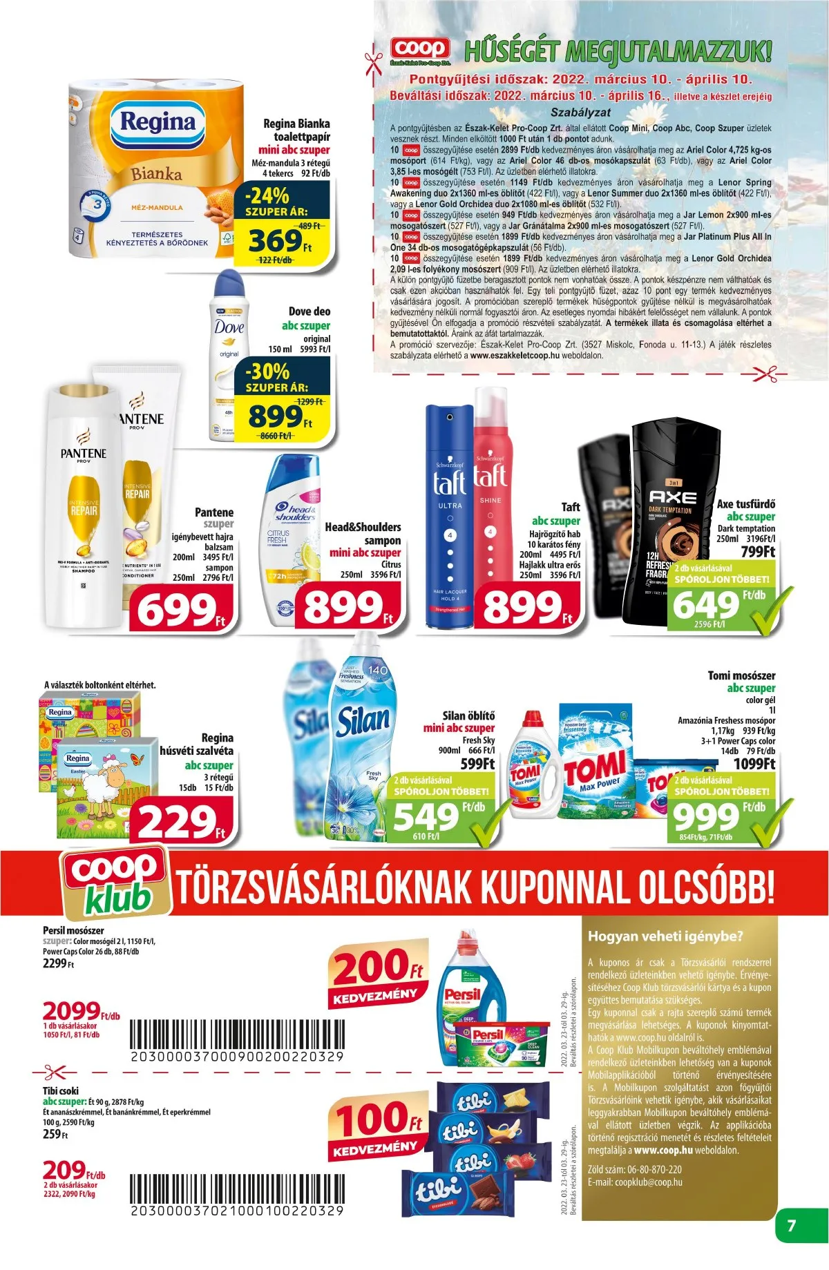 Coop akciós újság Észak kelet 03.23–03.29 – 7. oldal