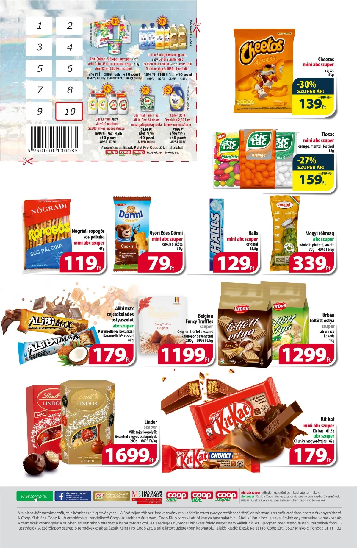 Coop akciós újság Észak kelet 03.23–03.29 – 8. oldal
