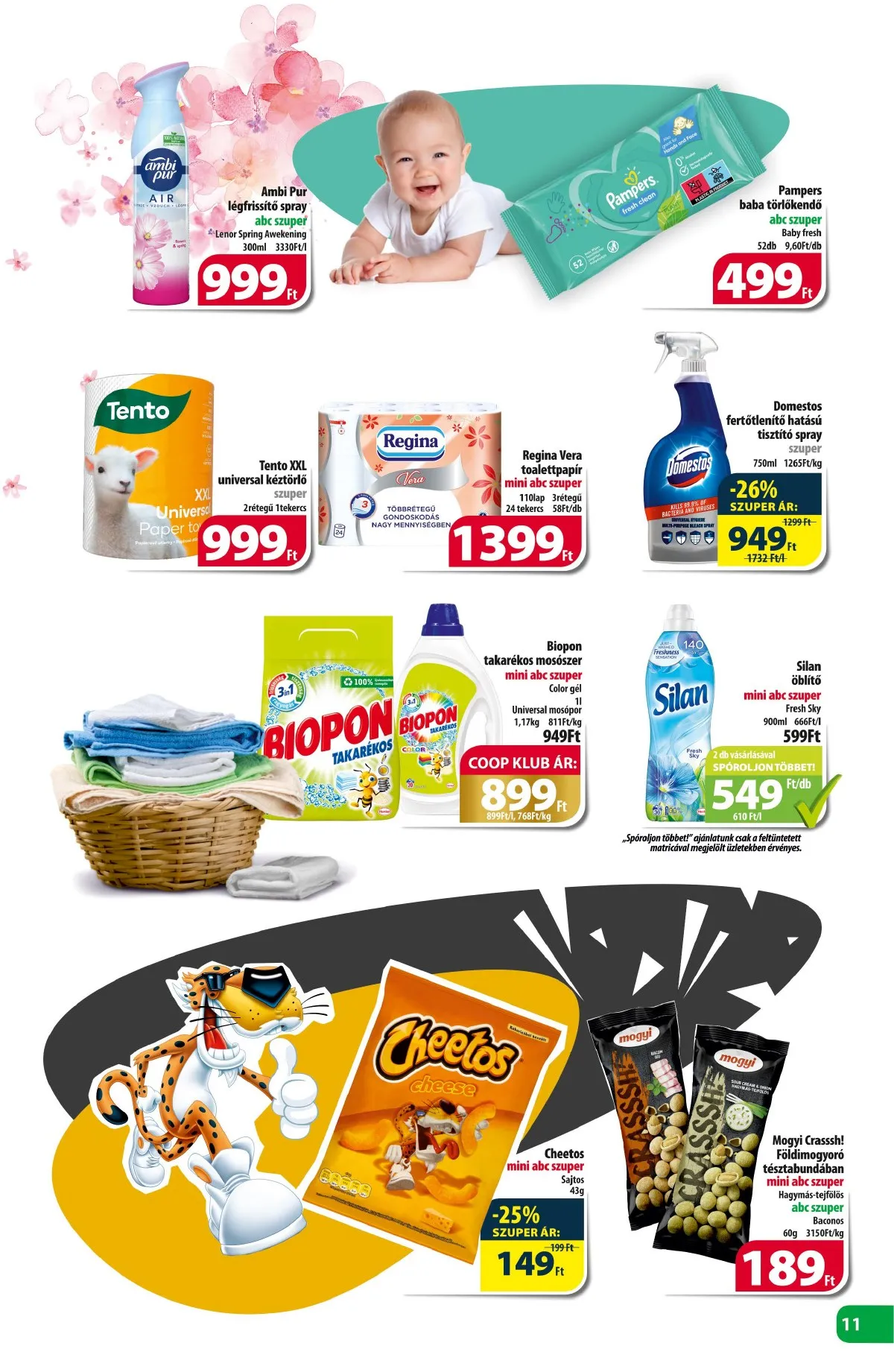 Coop akciós újság Észak kelet 04.13–04.19 – 11. oldal