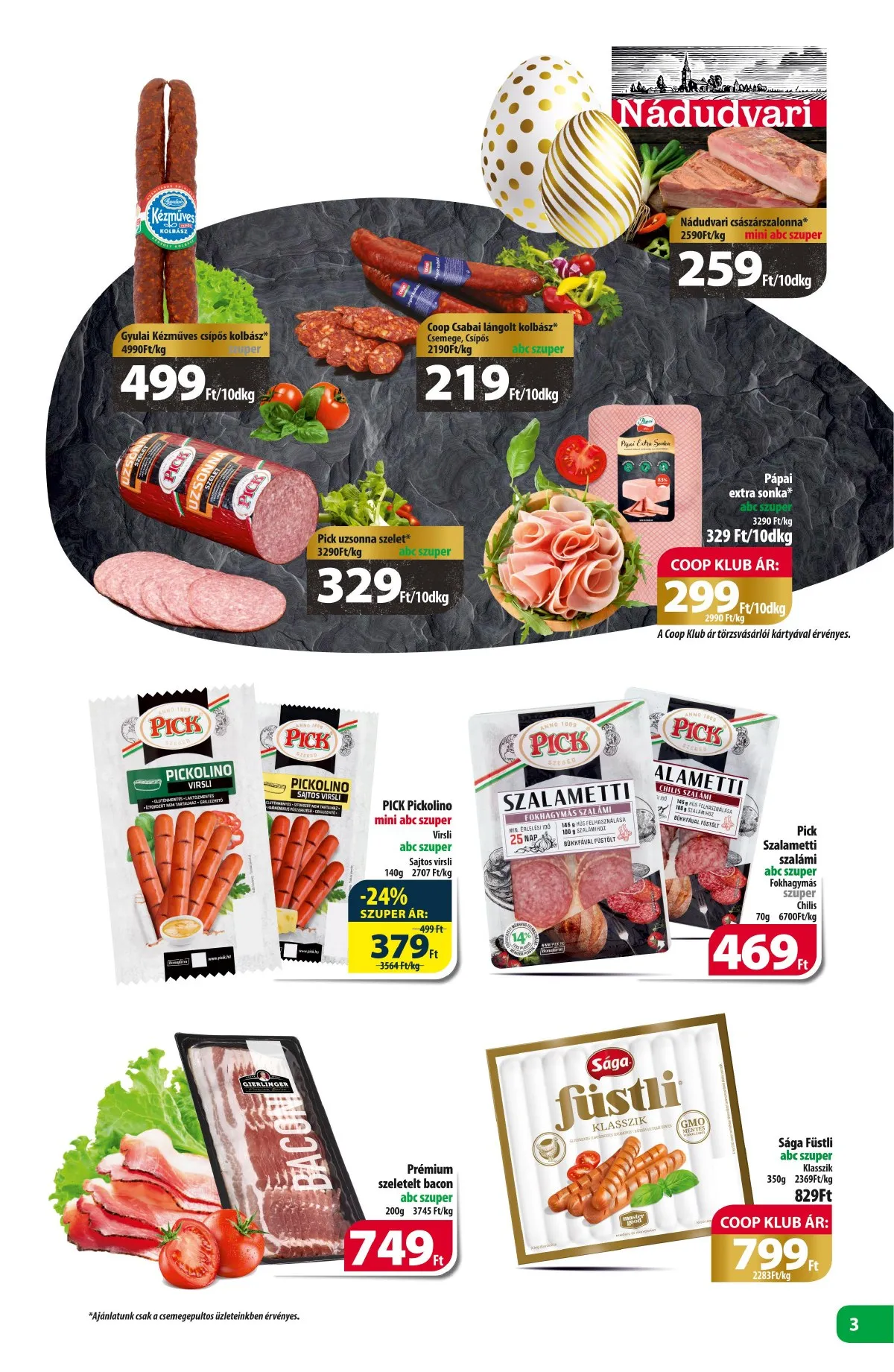 Coop akciós újság Észak kelet 04.13–04.19 – 3. oldal