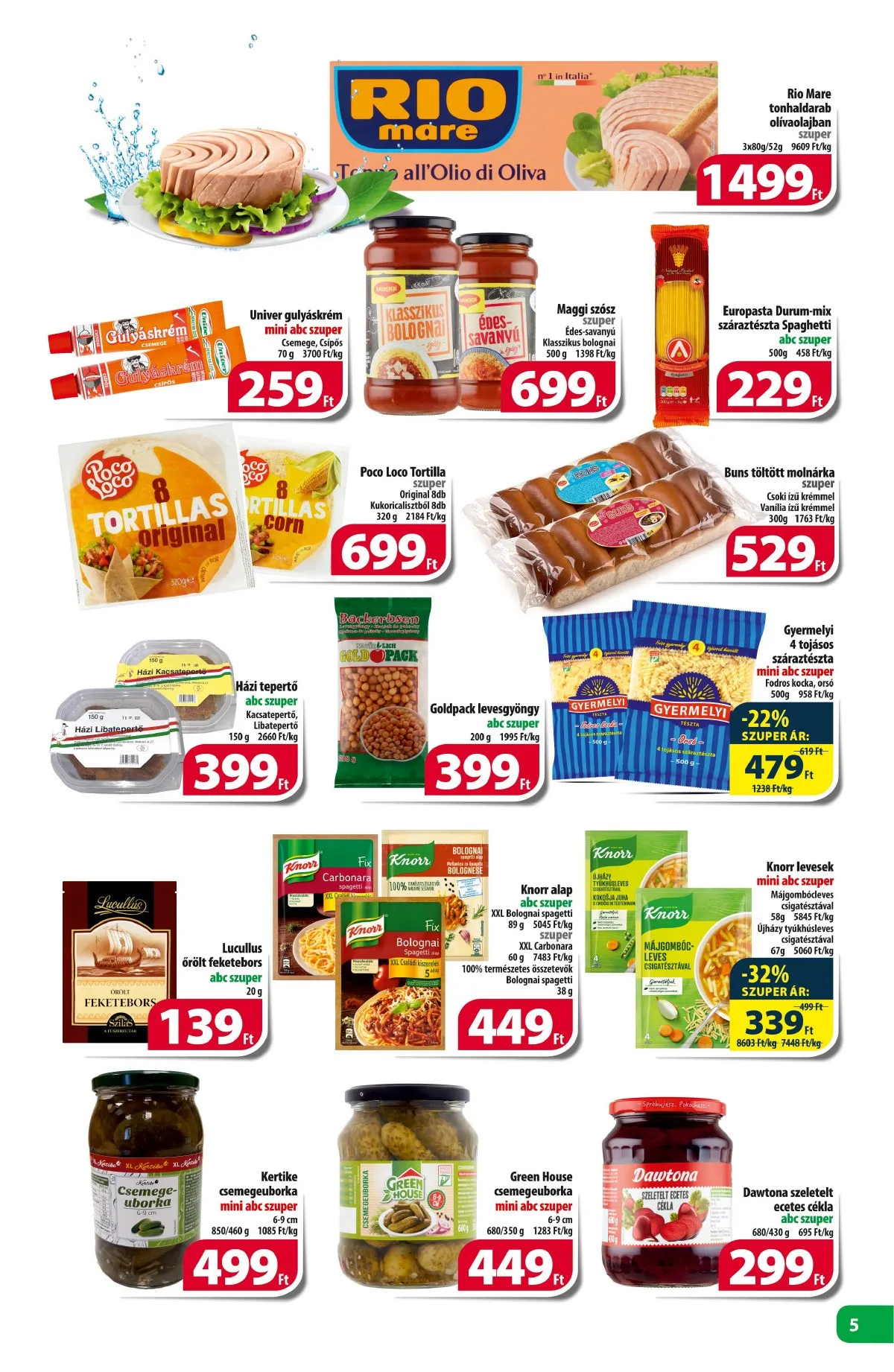 Coop akciós újság Észak kelet 04.20–04.26 – 5. oldal