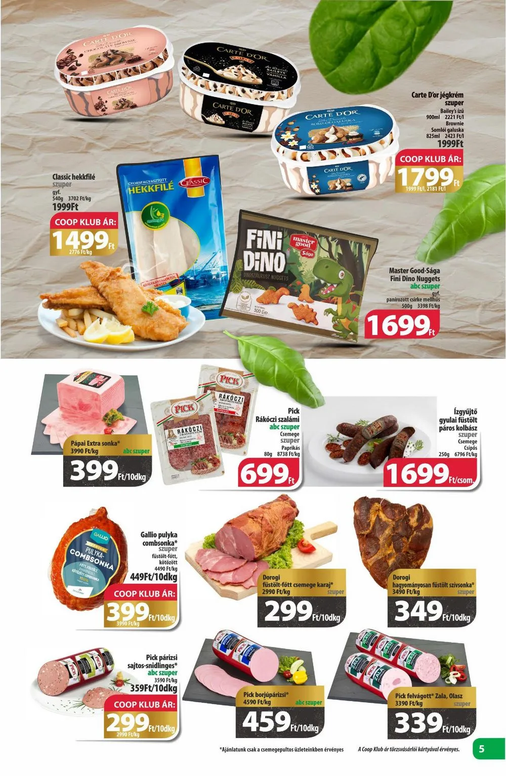 Coop akciós újság Észak-Kelet 03.21–03.27 – 5. oldal