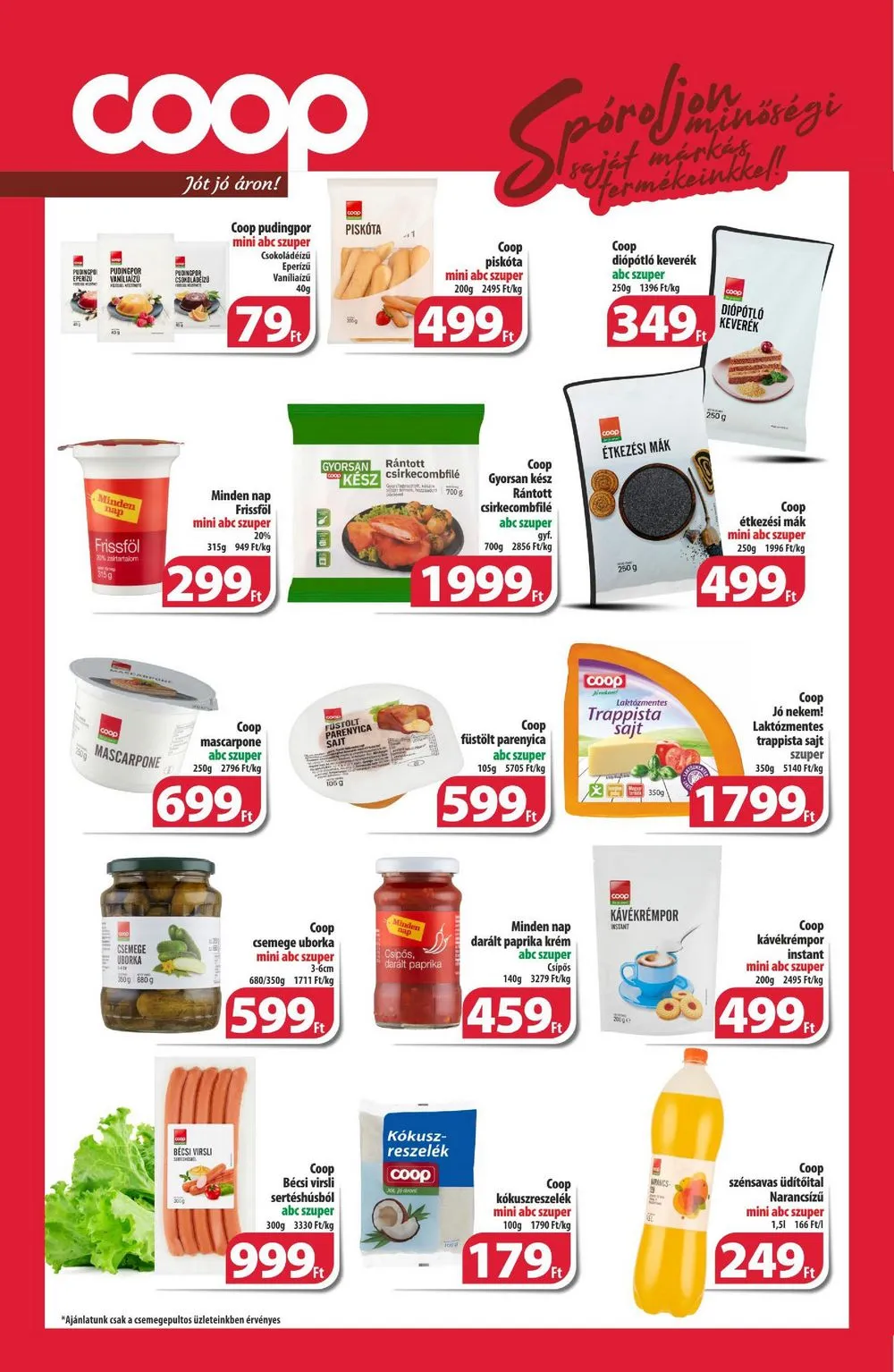 Coop akciós újság Észak-Kelet 03.21–03.27 – 7. oldal