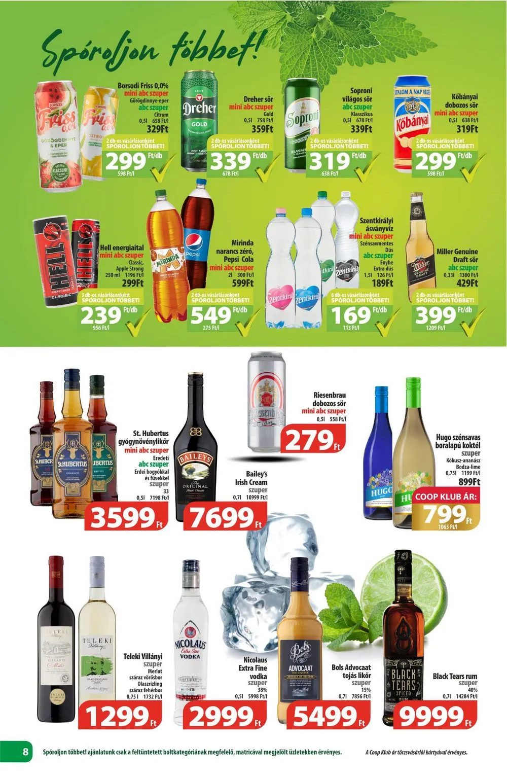 Coop akciós újság Észak-Kelet 03.21–03.27 – 8. oldal