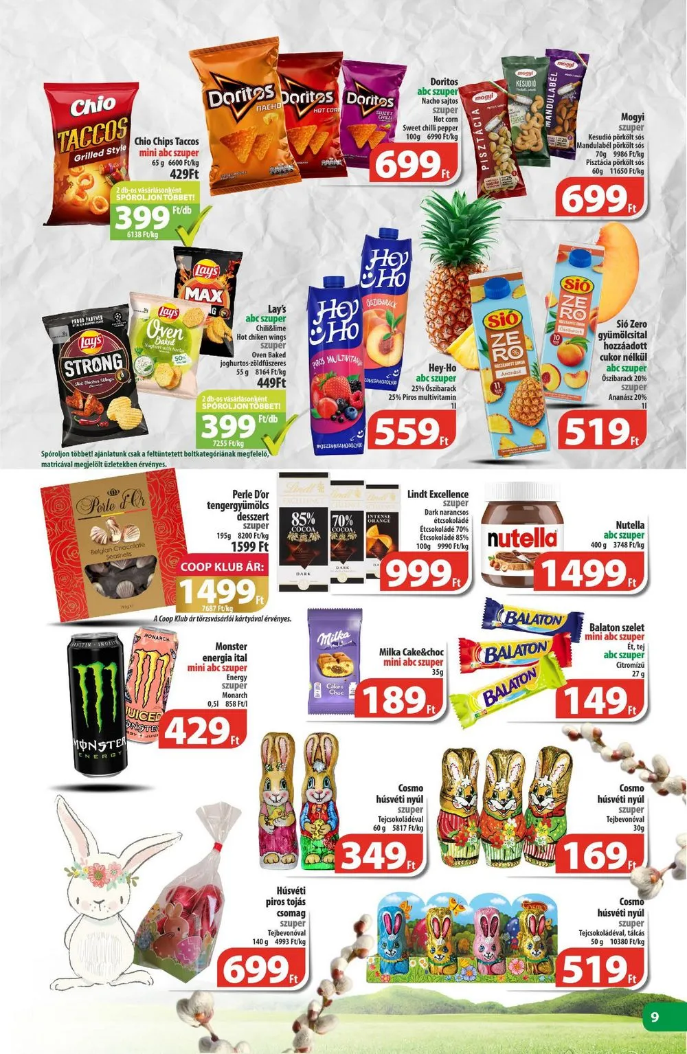 Coop akciós újság Észak-Kelet 03.21–03.27 – 9. oldal