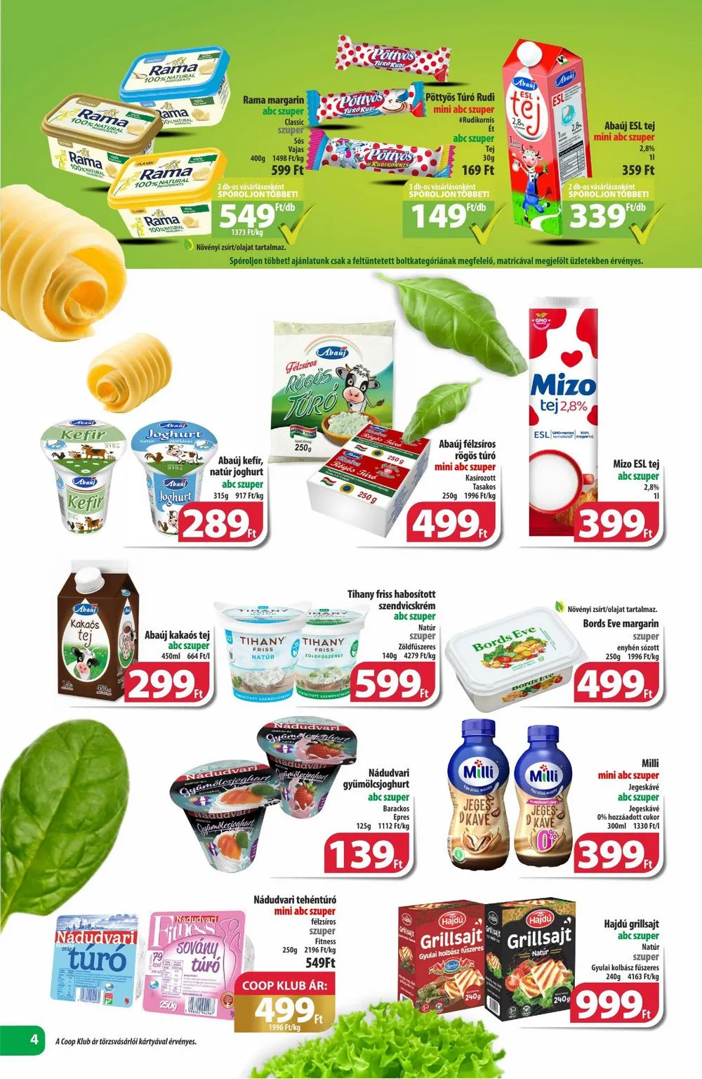 Coop akciós újság Észak-Kelet 04.18–04.30 – 4. oldal