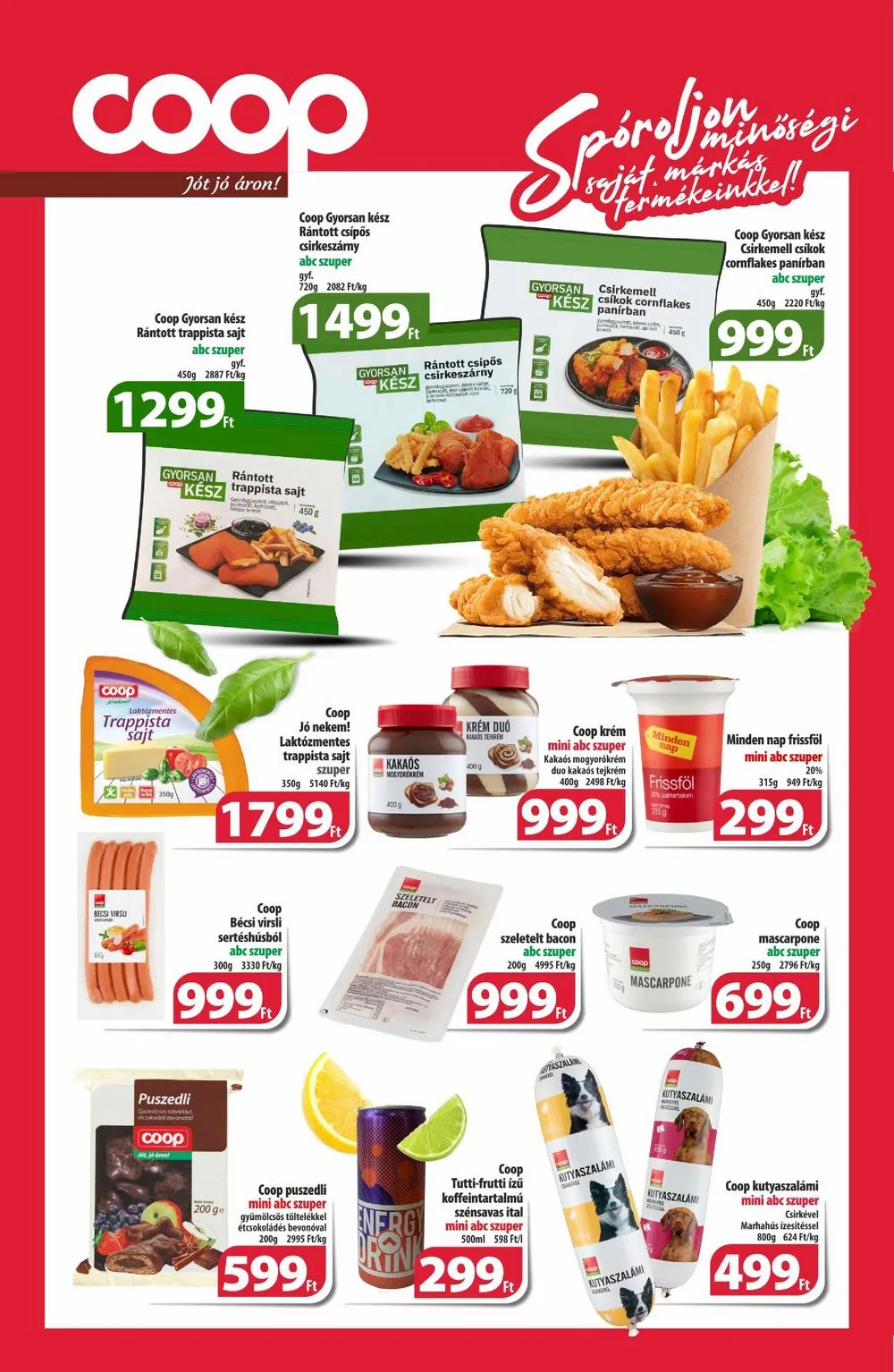 Coop akciós újság Észak-Kelet 04.18–04.30 – 7. oldal