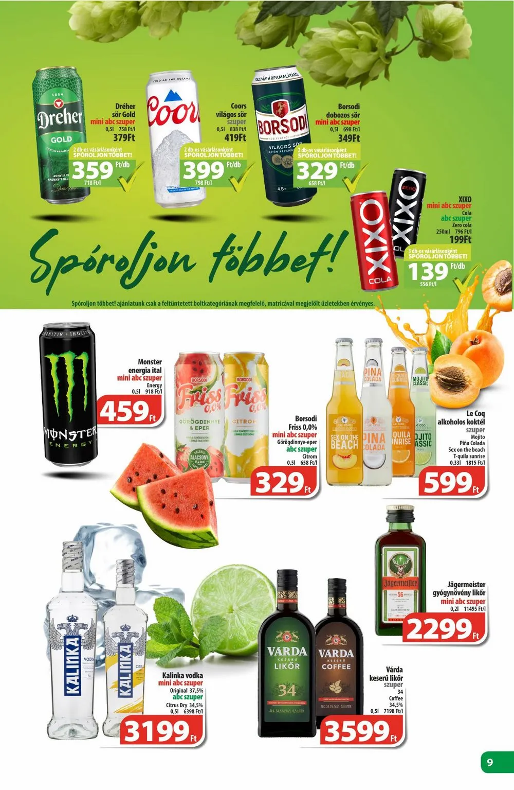 Coop akciós újság Észak-Kelet 04.18–04.30 – 9. oldal