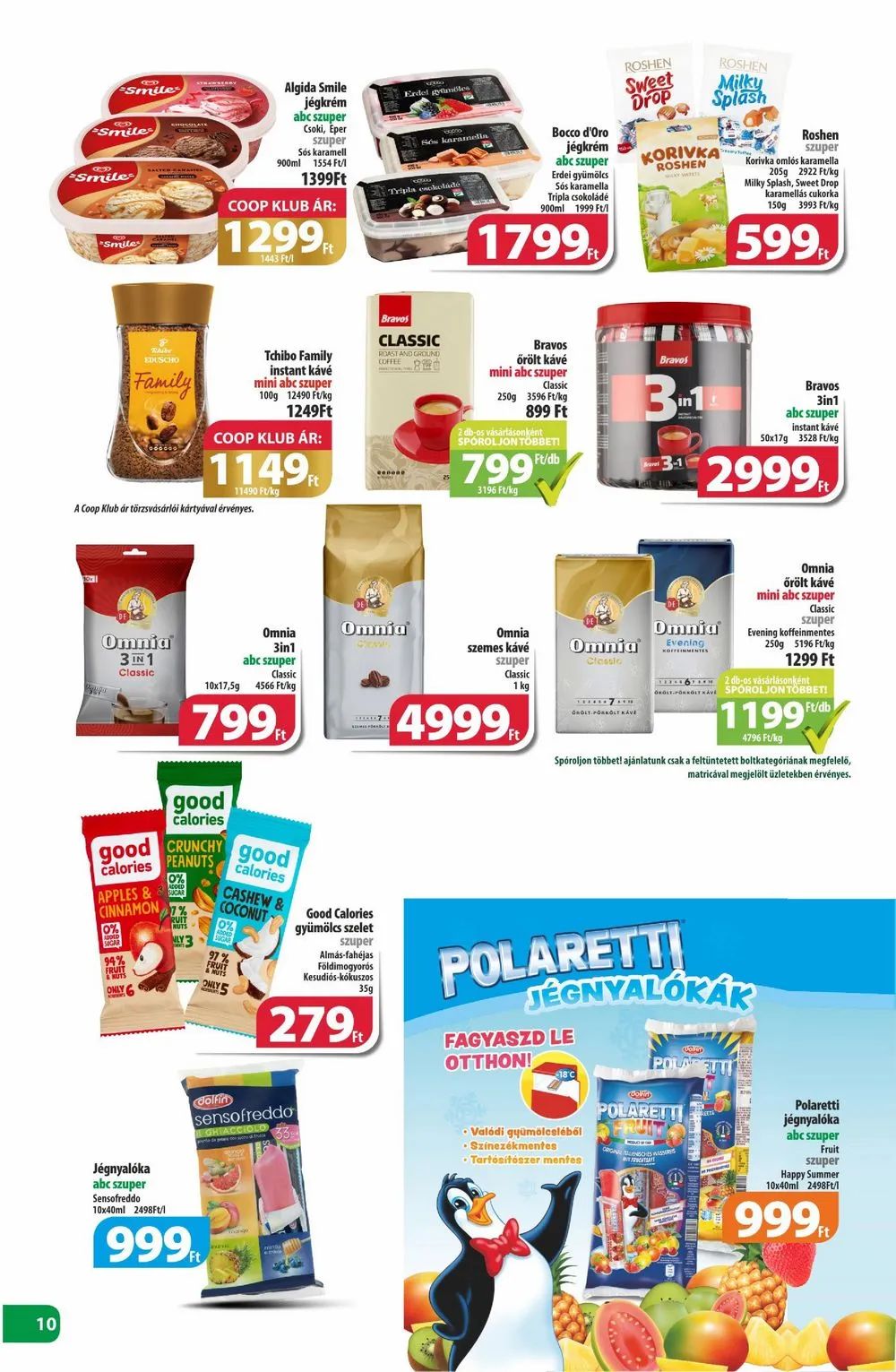 Coop akciós újság Észak-Kelet 06.20–07.03 – 10. oldal