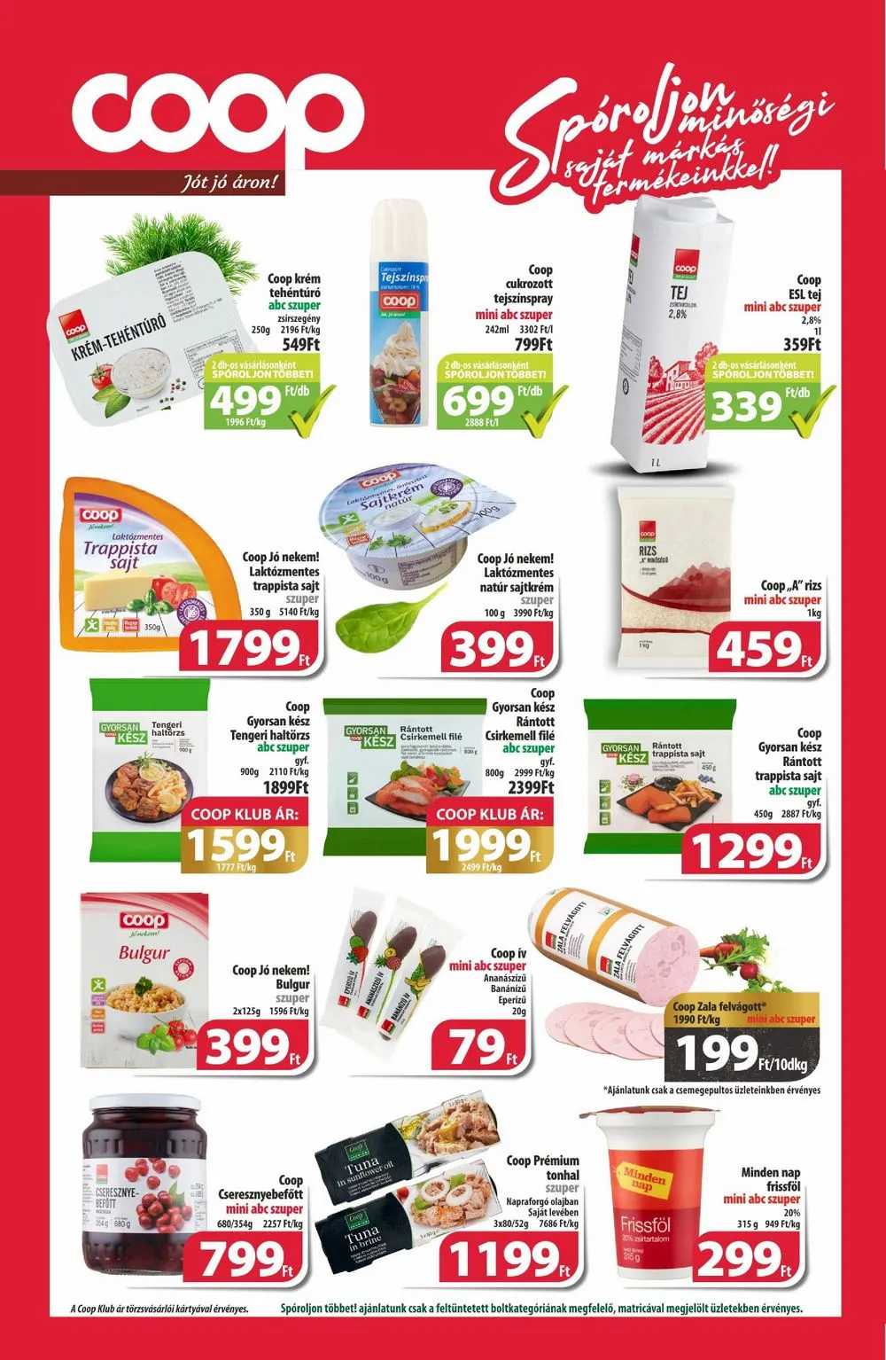 Coop akciós újság Észak-Kelet 06.20–07.03 – 11. oldal