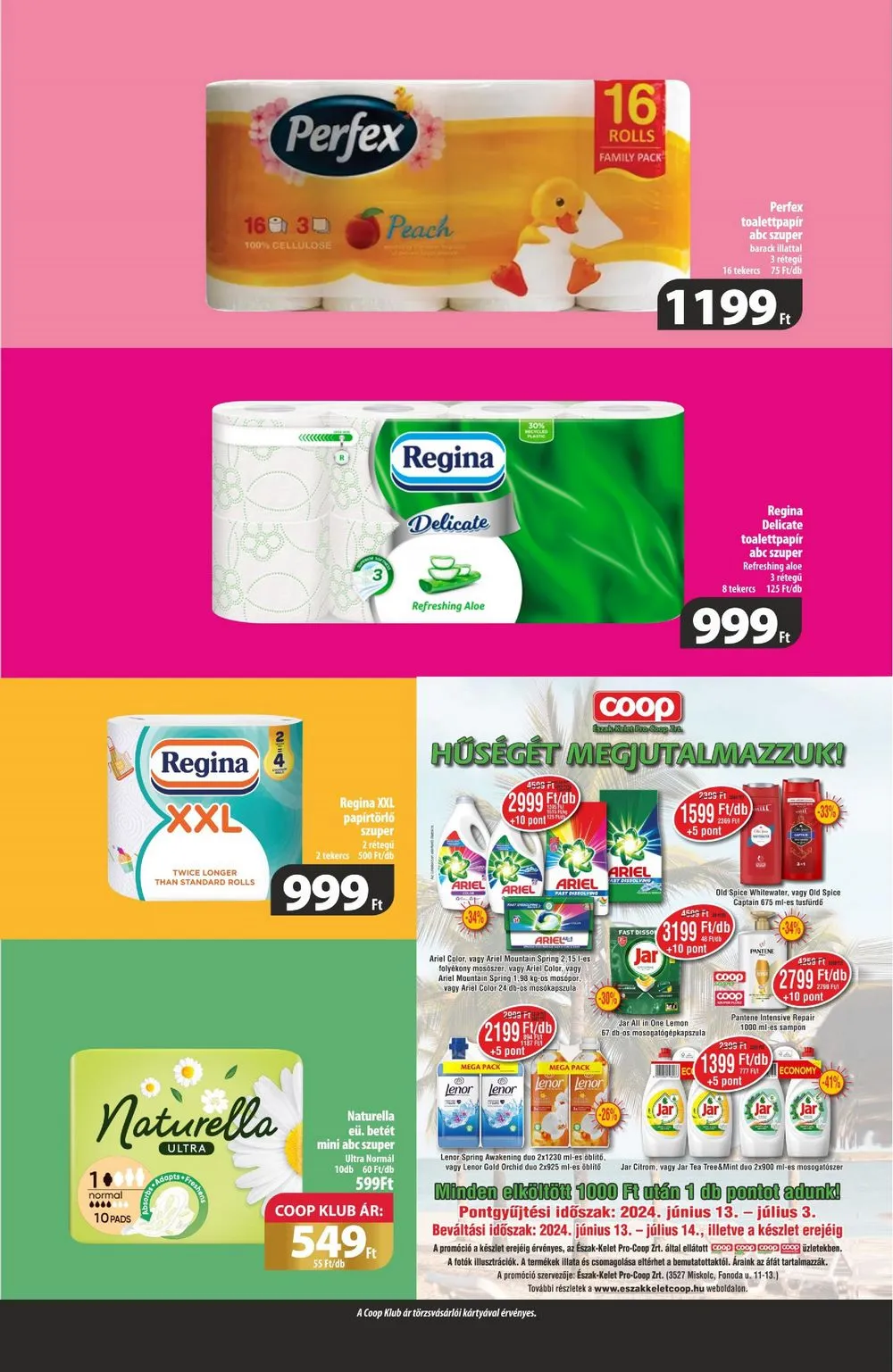 Coop akciós újság Észak-Kelet 06.20–07.03 – 15. oldal