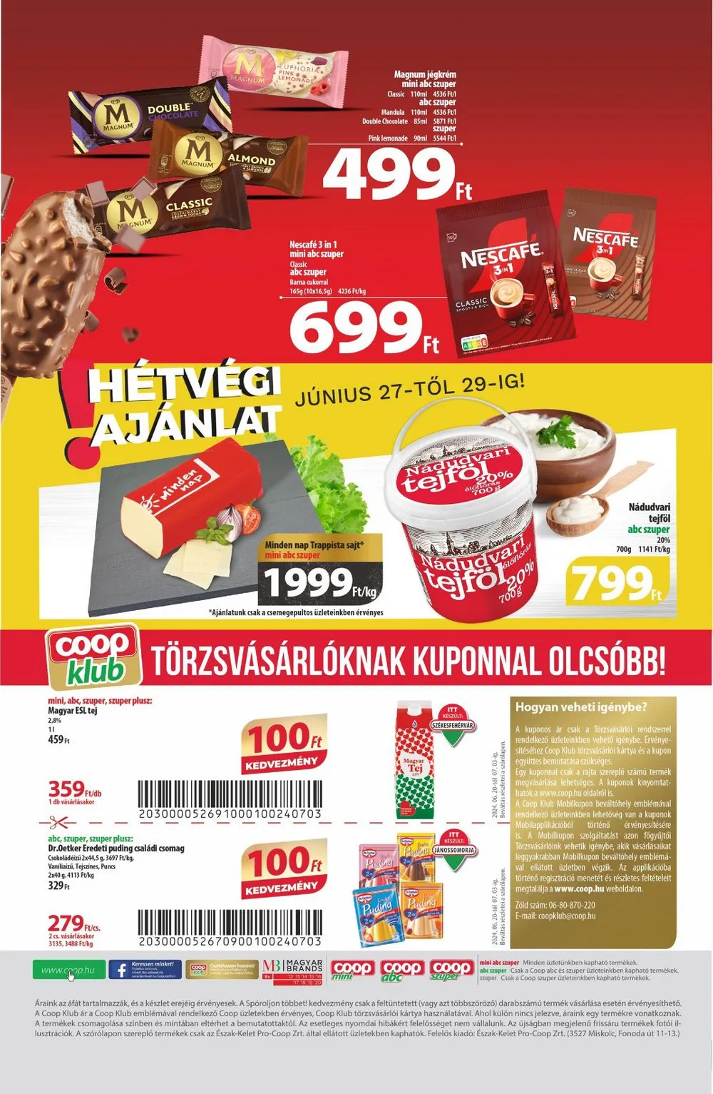 Coop akciós újság Észak-Kelet 06.20–07.03 – 16. oldal