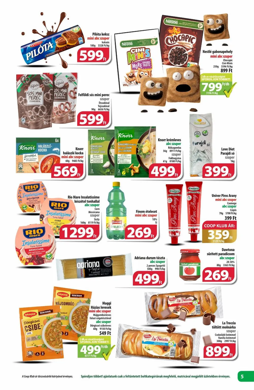 Coop akciós újság Észak-Kelet 06.20–07.03 – 5. oldal