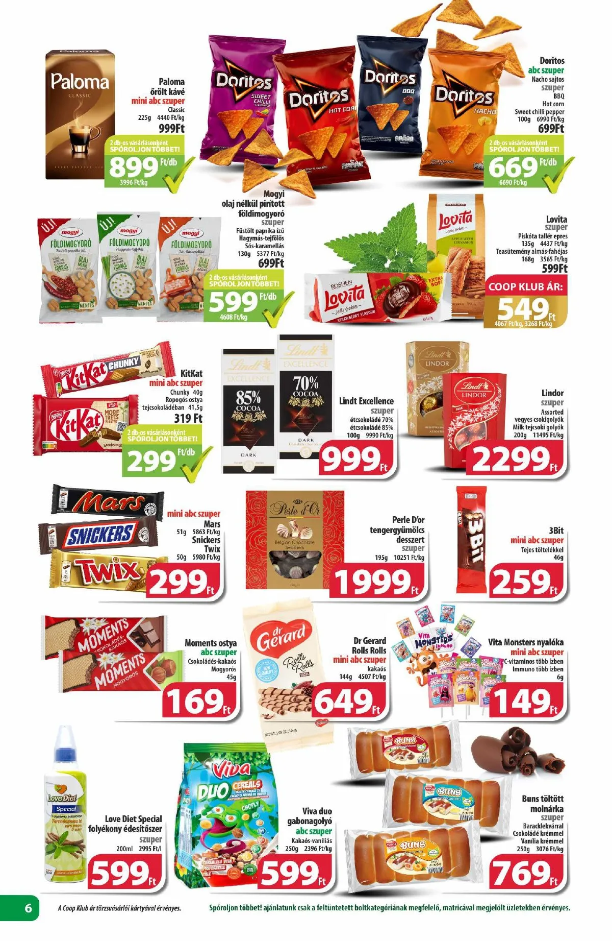 Coop akciós újság Észak-Kelet 09.12–09.18 – 6. oldal