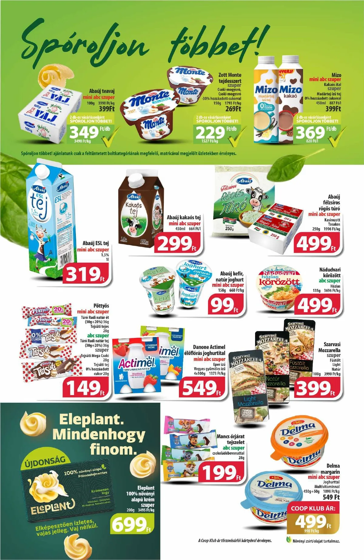 Coop akciós újság Észak-Kelet 09.19–10.02 – 4. oldal