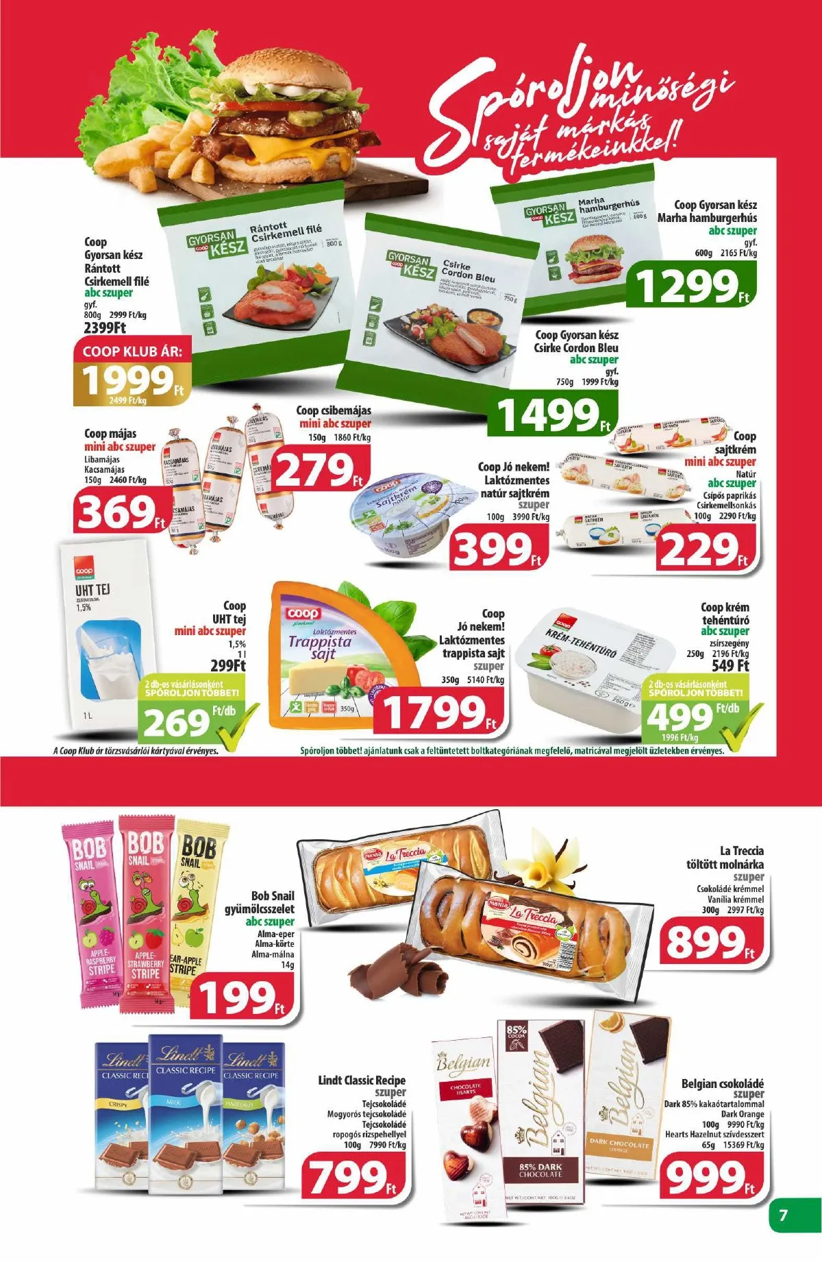 Coop akciós újság Észak-Kelet 09.19–10.02 – 7. oldal