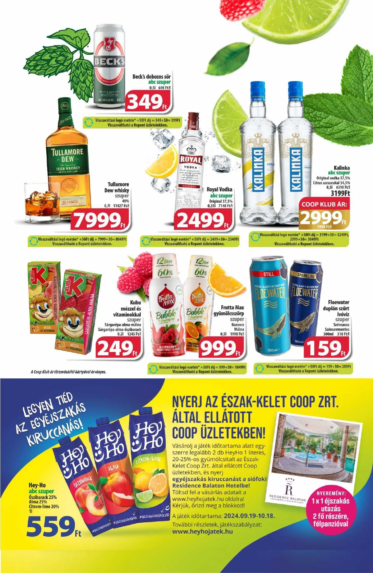 Coop akciós újság Észak-Kelet 09.19–10.02 – 9. oldal