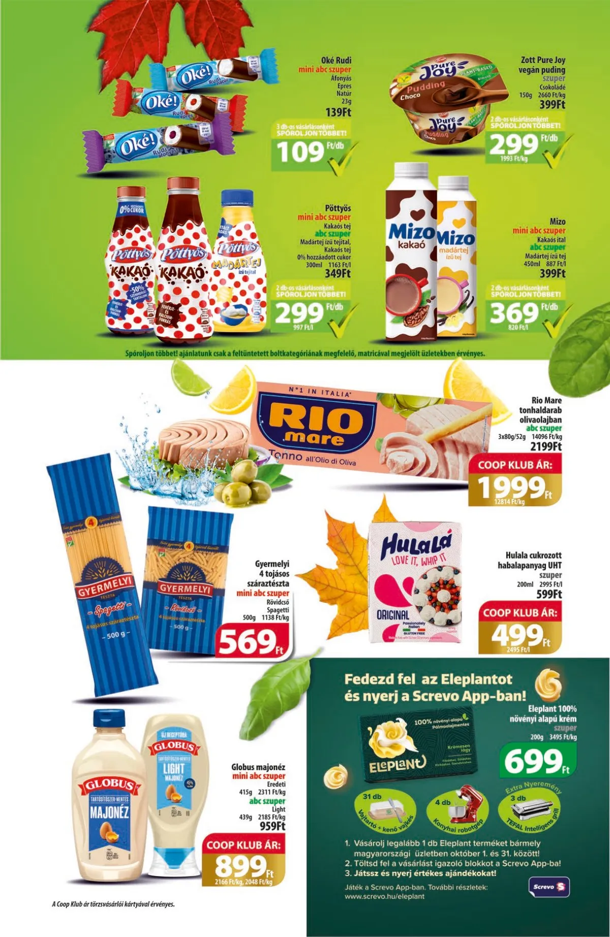 Coop akciós újság Észak-Kelet 10.17–10.22 – 5. oldal
