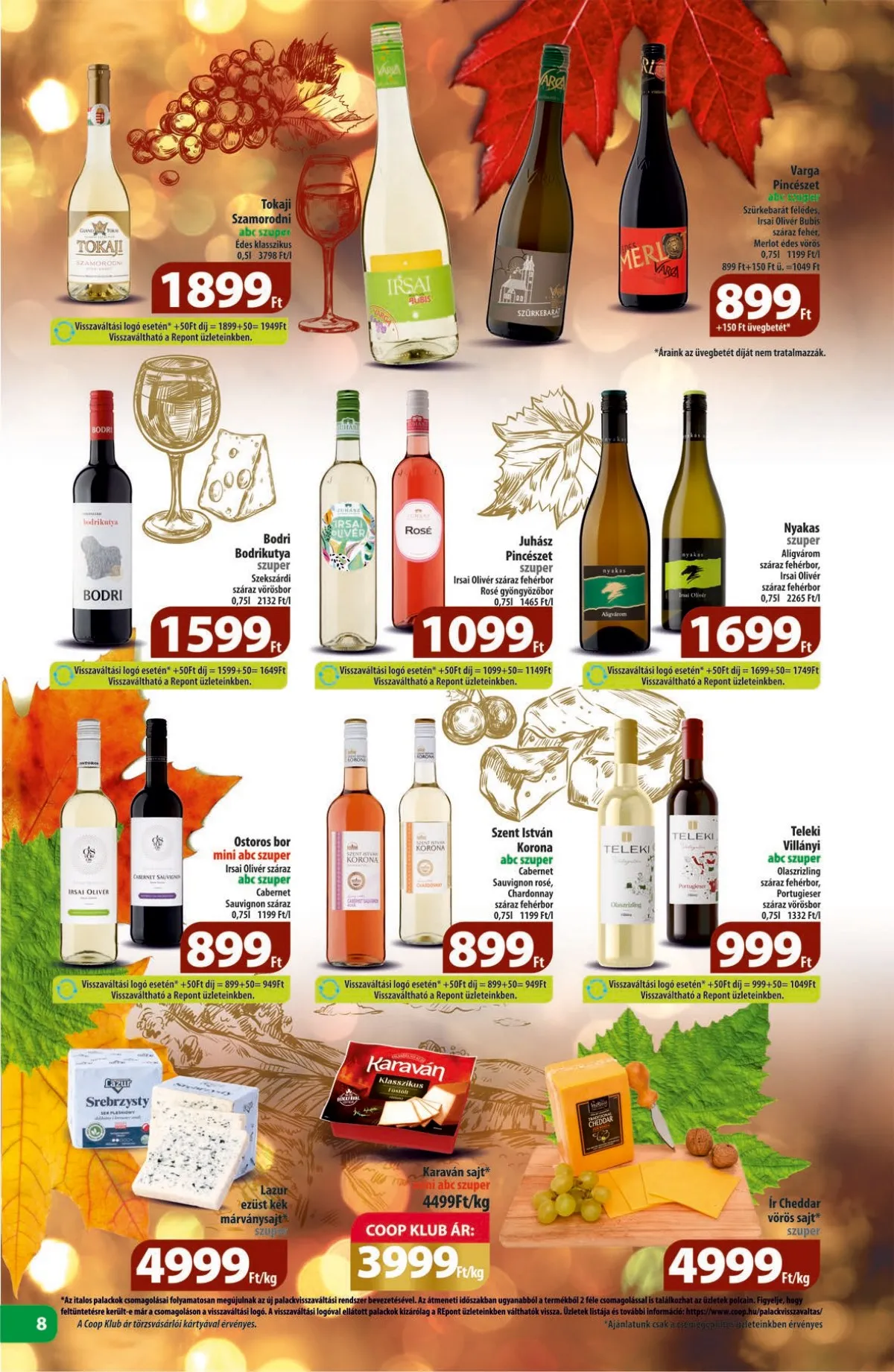 Coop akciós újság Észak-Kelet 10.17–10.22 – 8. oldal