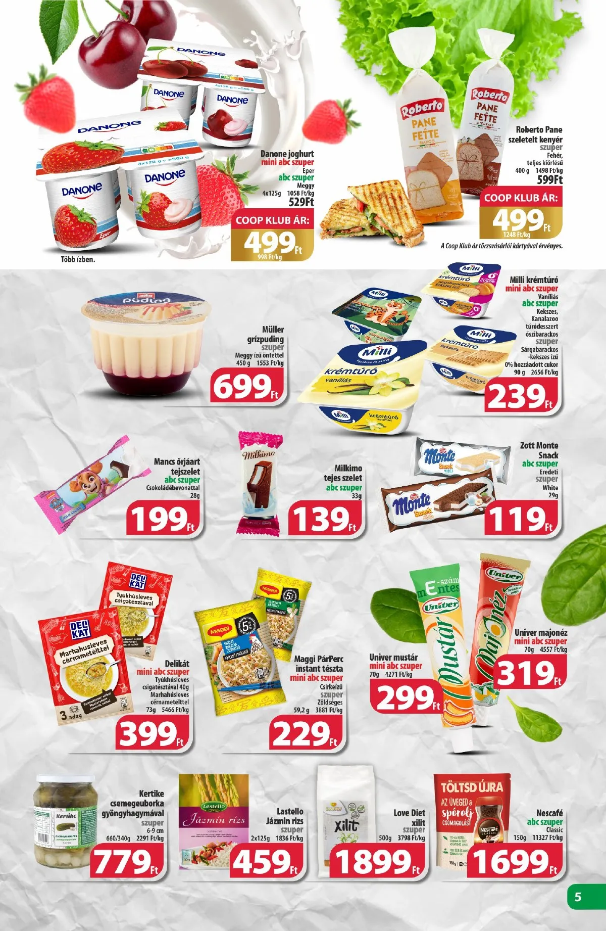 Coop akciós újság Észak-Kelet 10.24–10.30 – 5. oldal