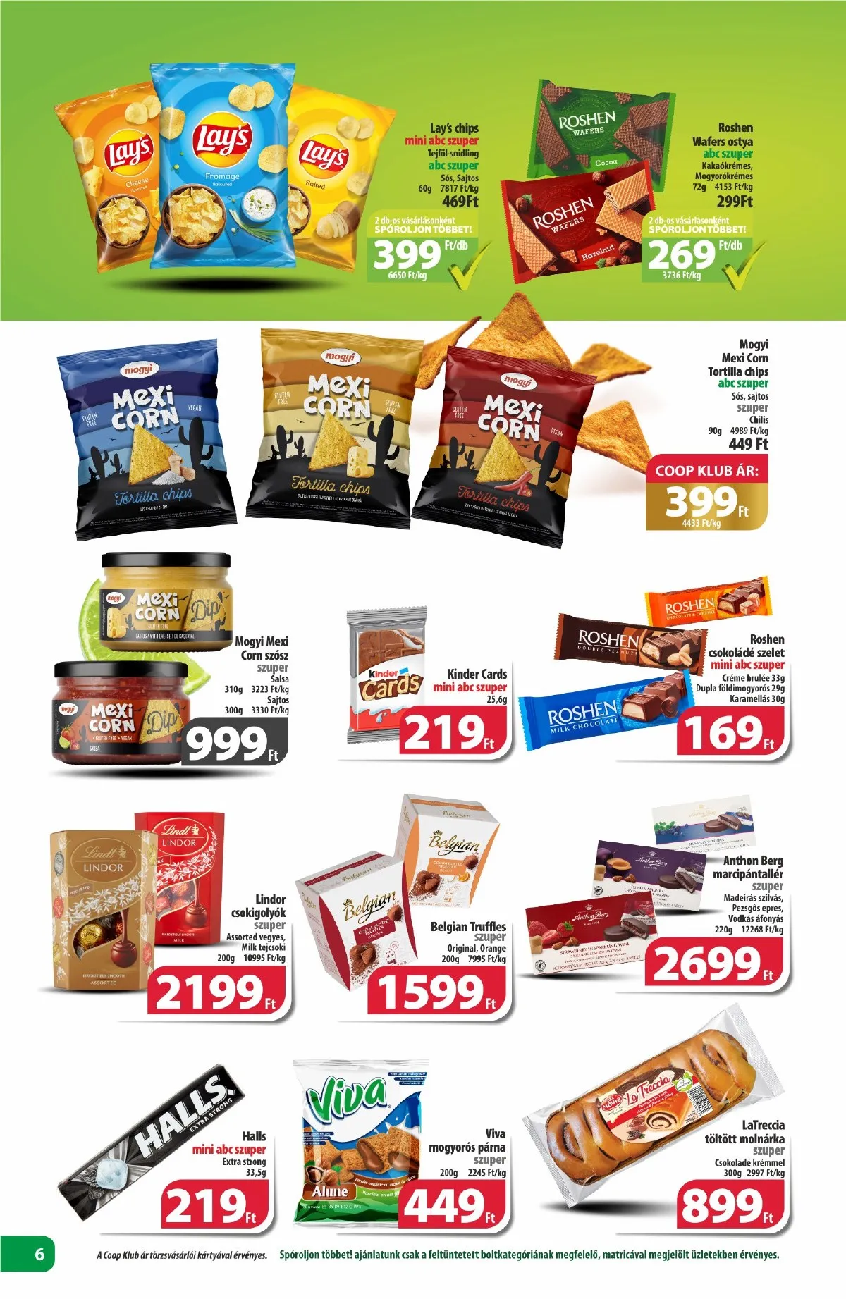 Coop akciós újság Észak-Kelet 10.24–10.30 – 6. oldal