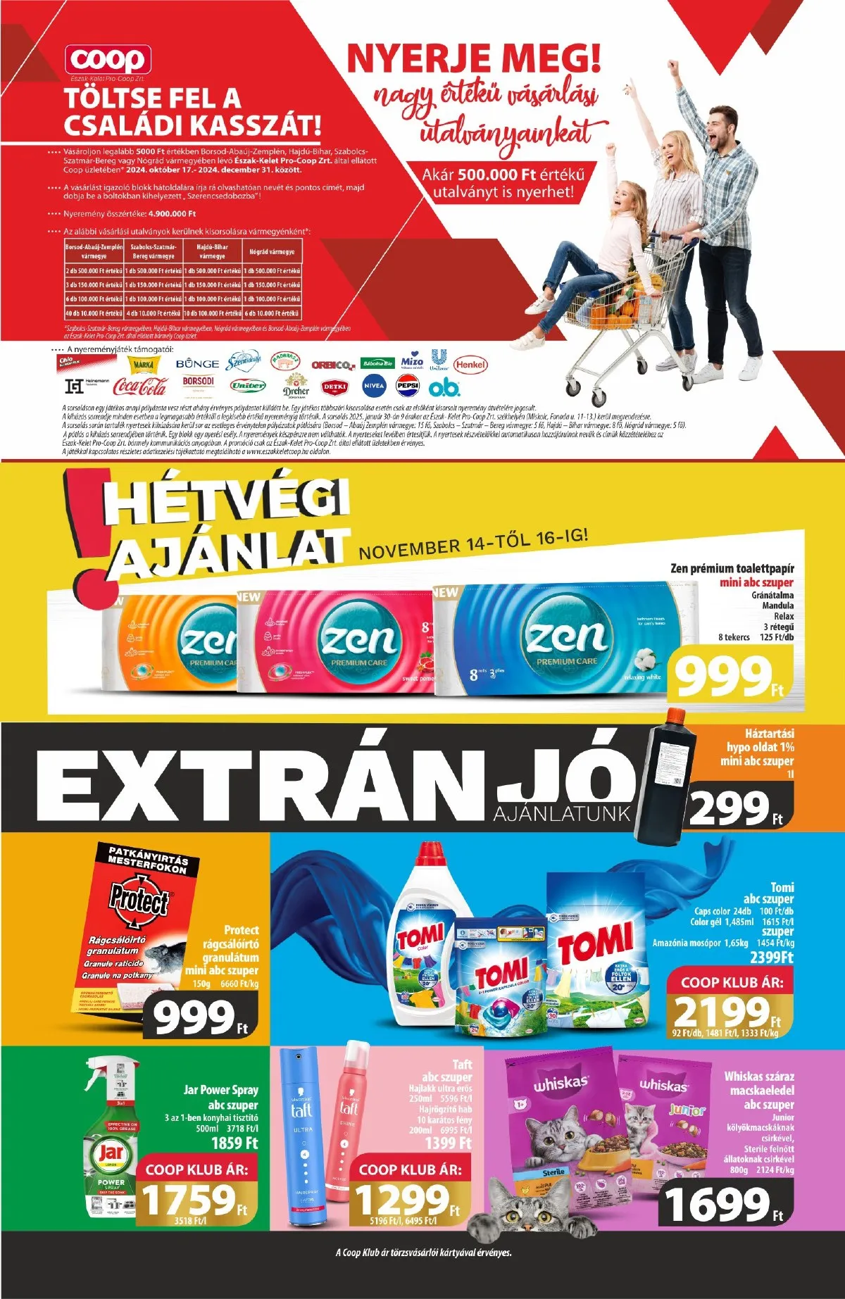 Coop akciós újság Észak-Kelet 11.14–11.20 – 11. oldal