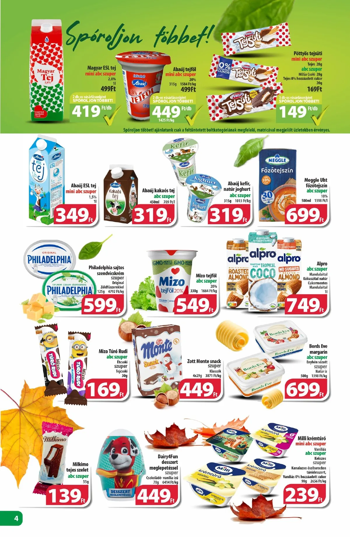 Coop akciós újság Észak-Kelet 11.14–11.20 – 4. oldal