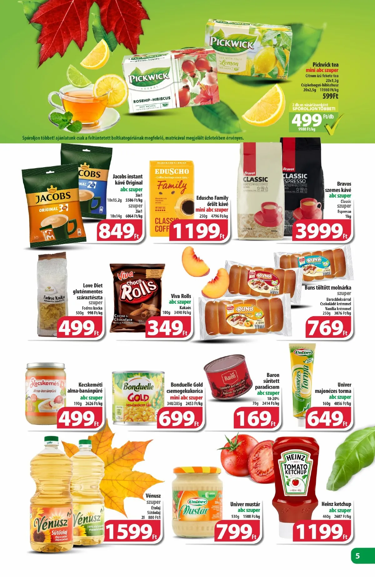 Coop akciós újság Észak-Kelet 11.14–11.20 – 5. oldal