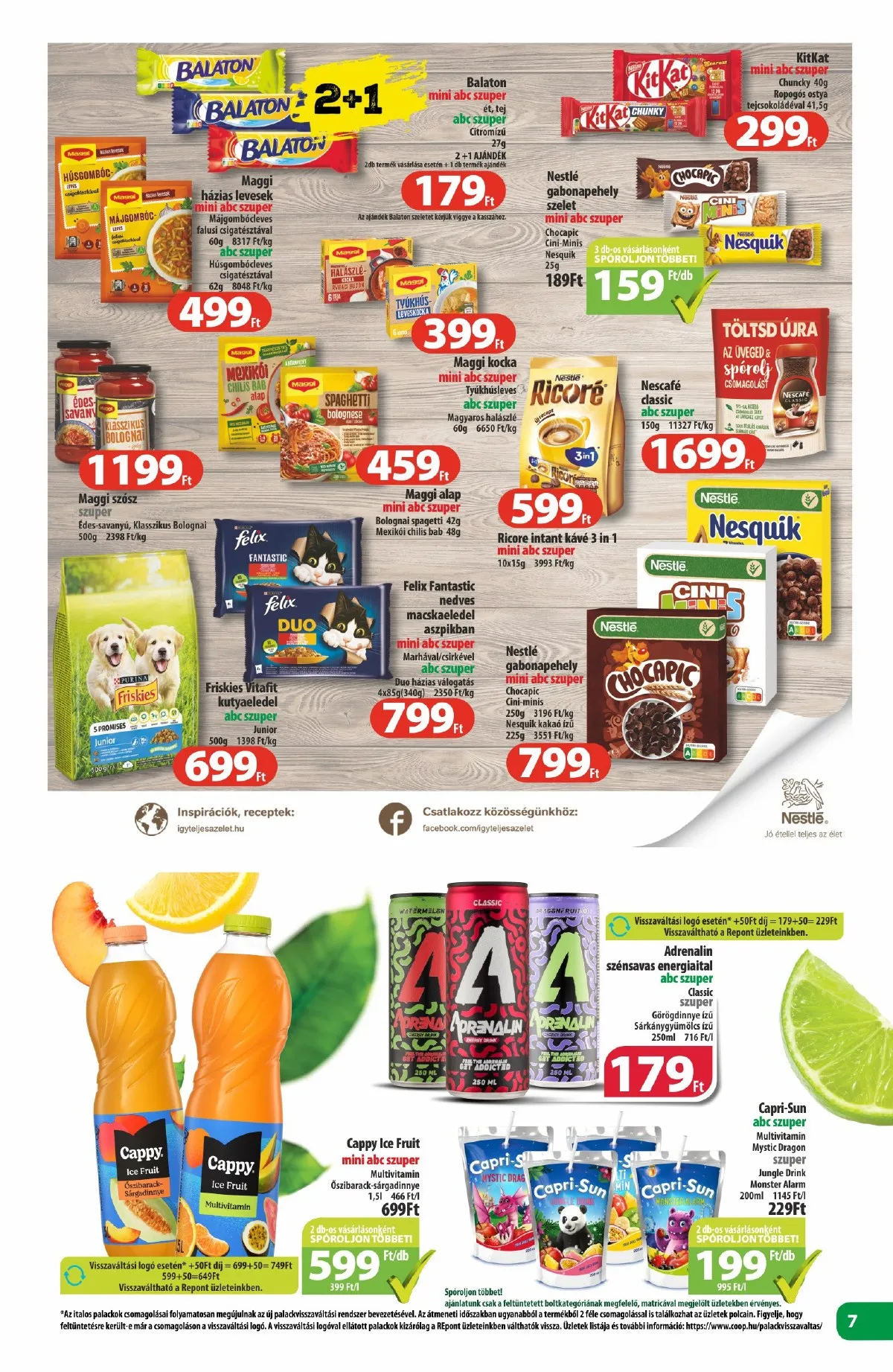 Coop akciós újság Észak-Kelet 11.14–11.20 – 7. oldal